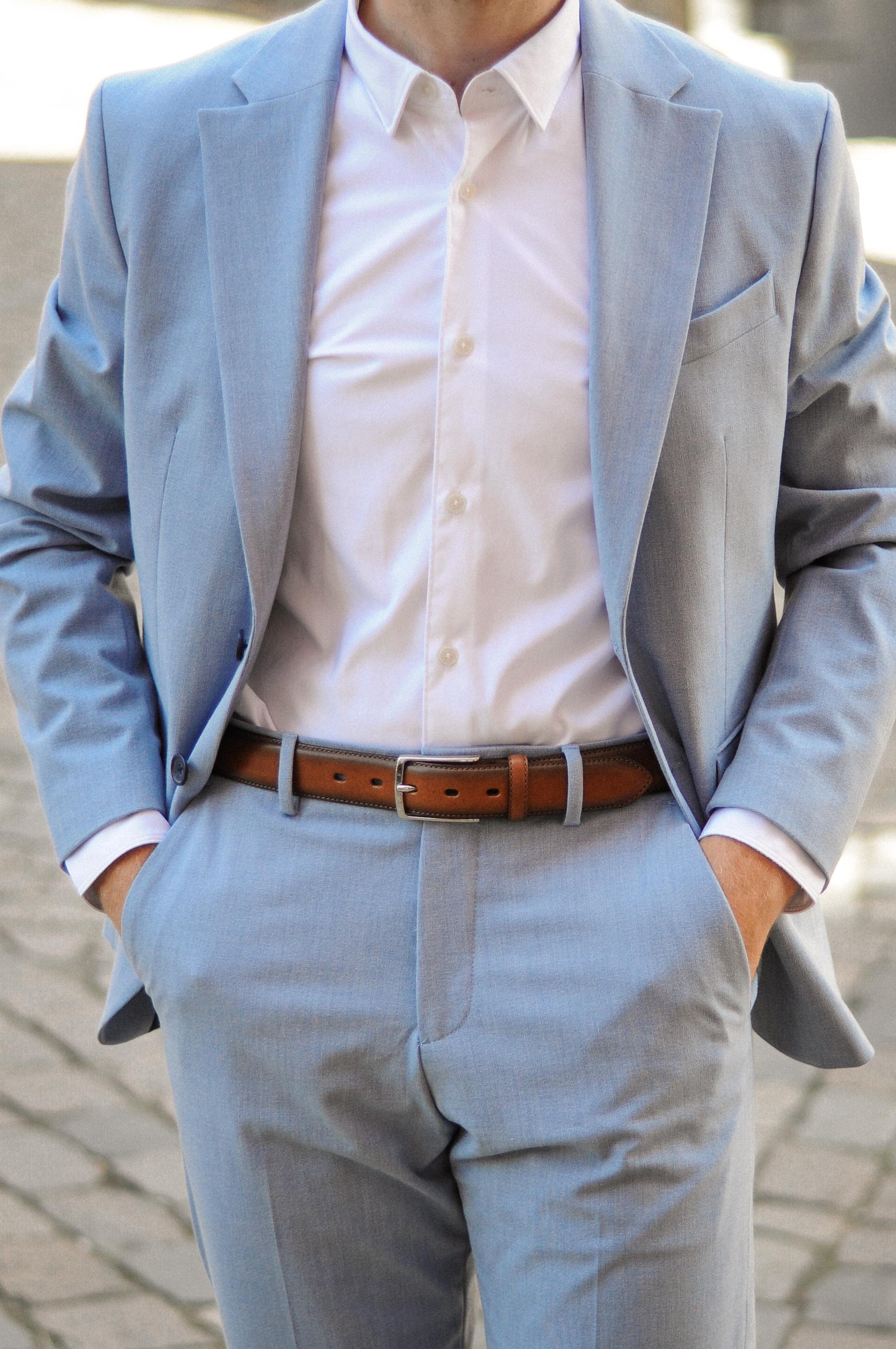 BÆLTER - 6805G/35 Belt, Cognac - - Hr Ravn