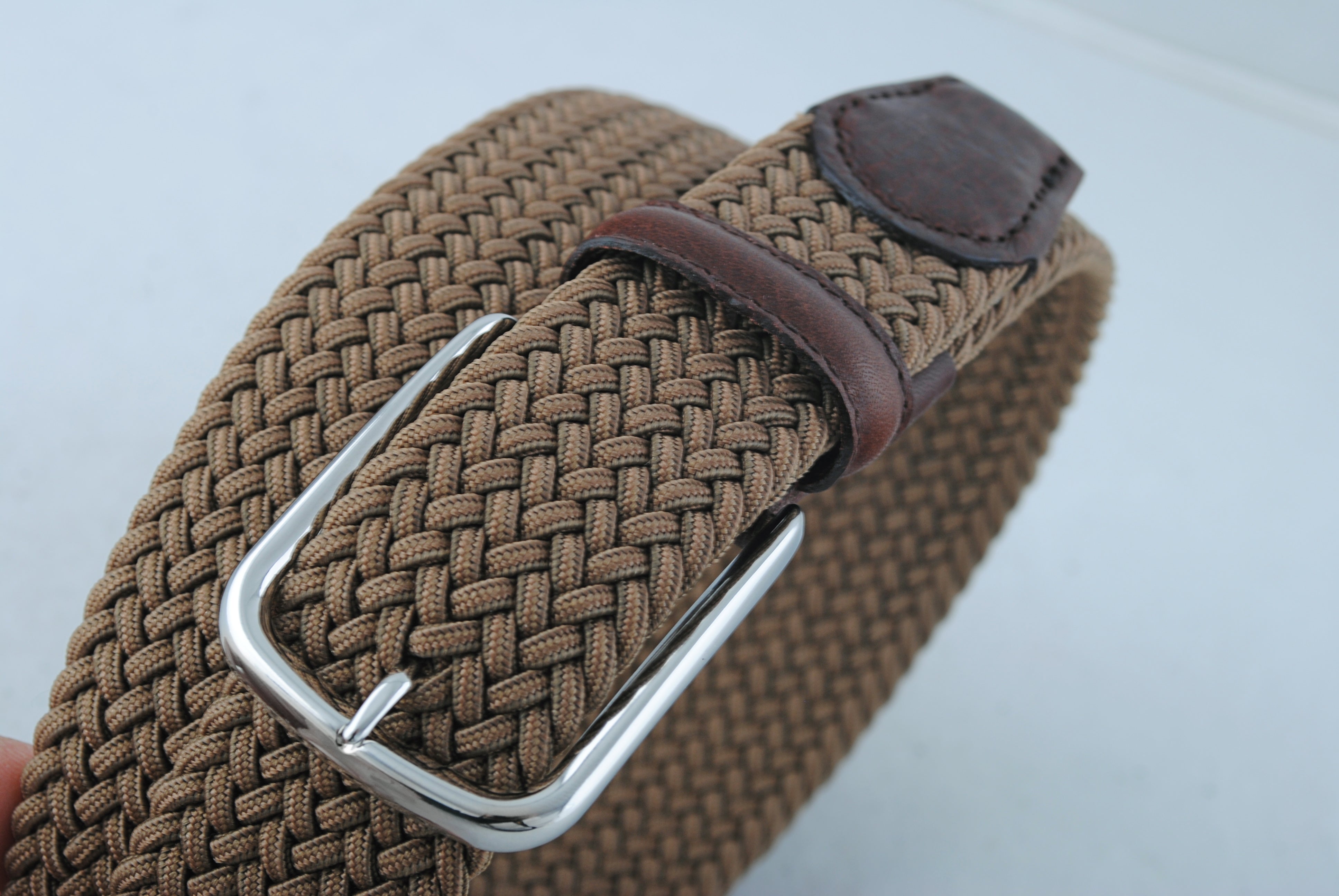 BÆLTER - 6806/35 Belt, Sand ribbon - - Hr Ravn