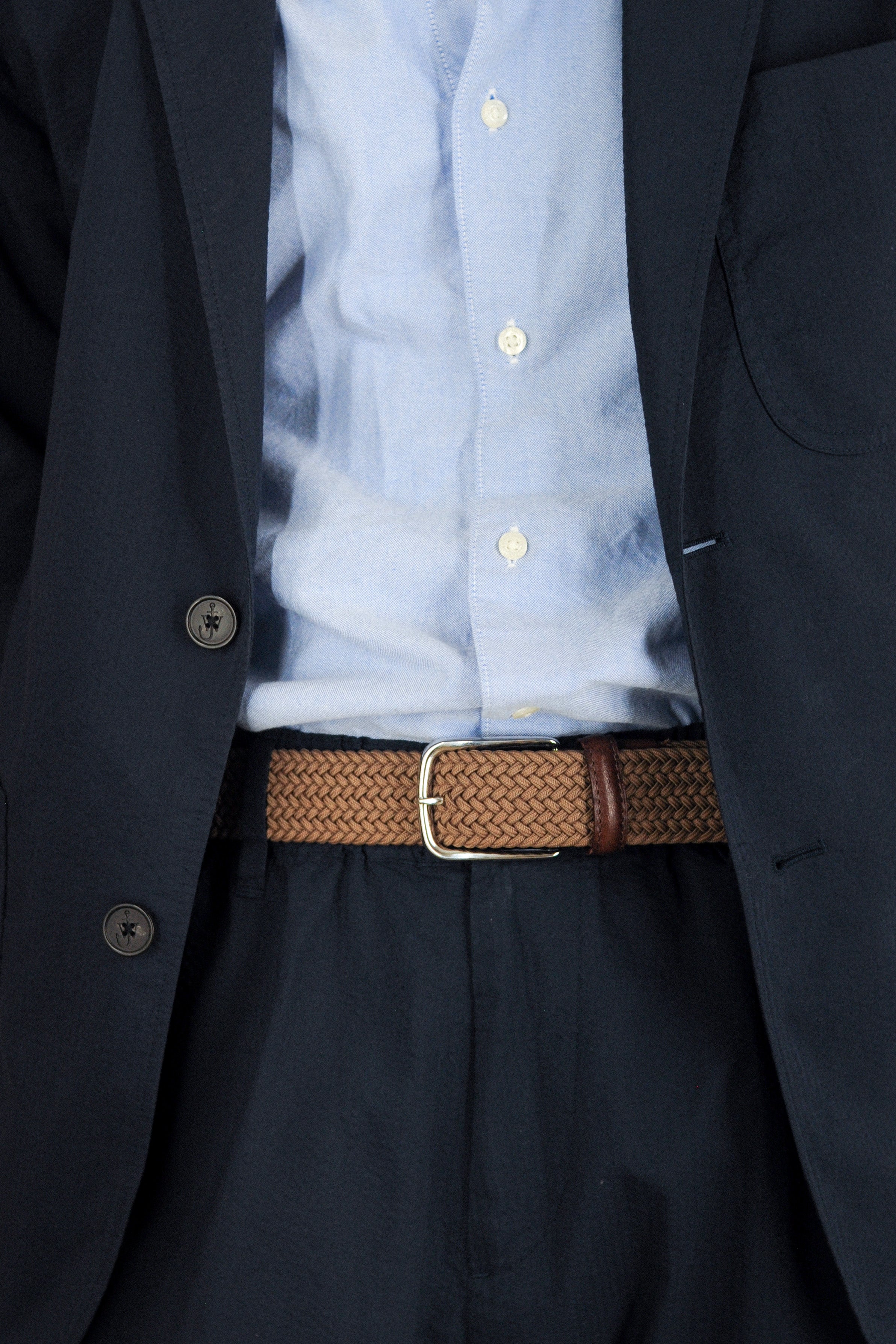BÆLTER - 6806/35 Belt, Sand ribbon - - Hr Ravn