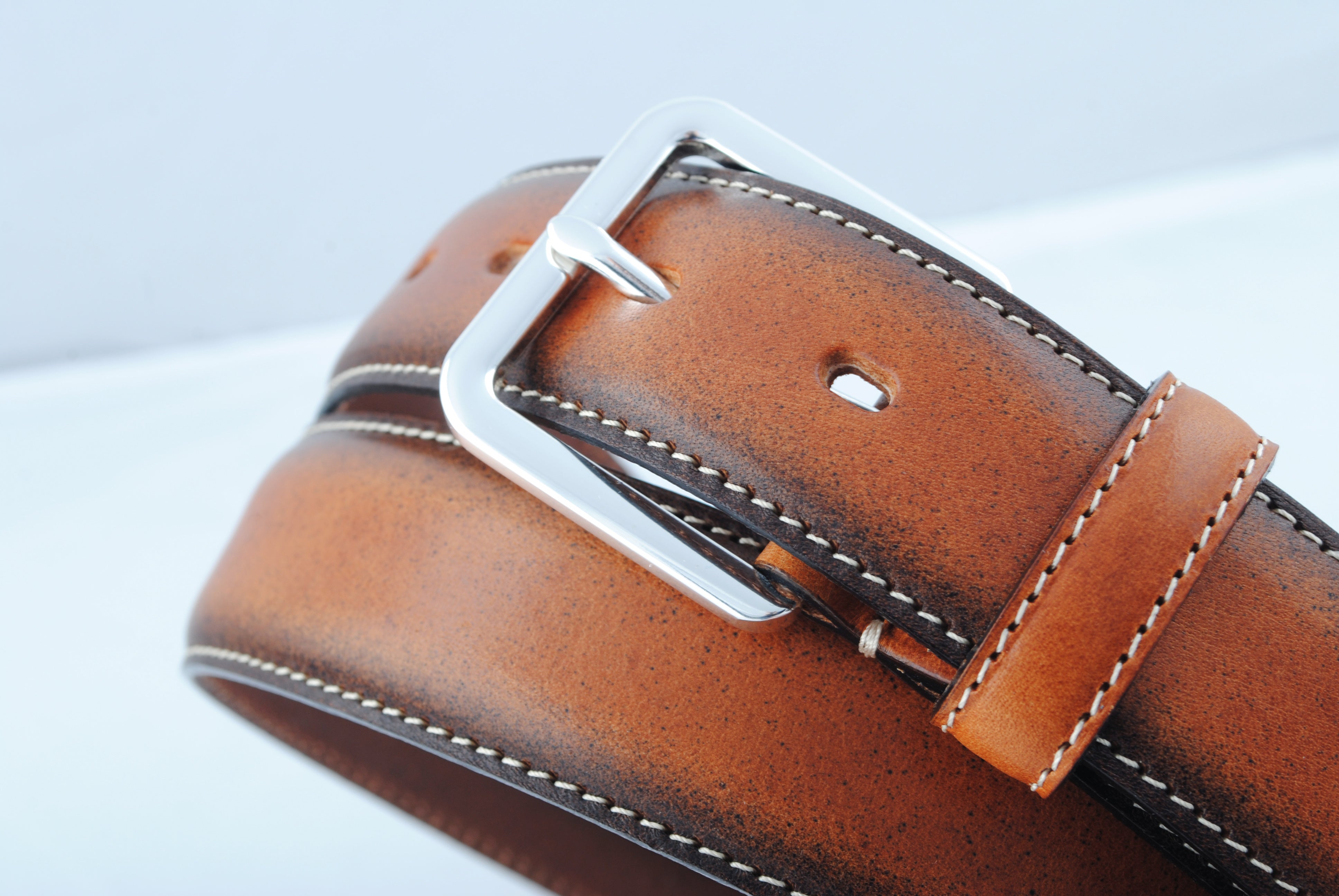 BÆLTER - 6839G/35 Belt, Cognac - - Hr Ravn