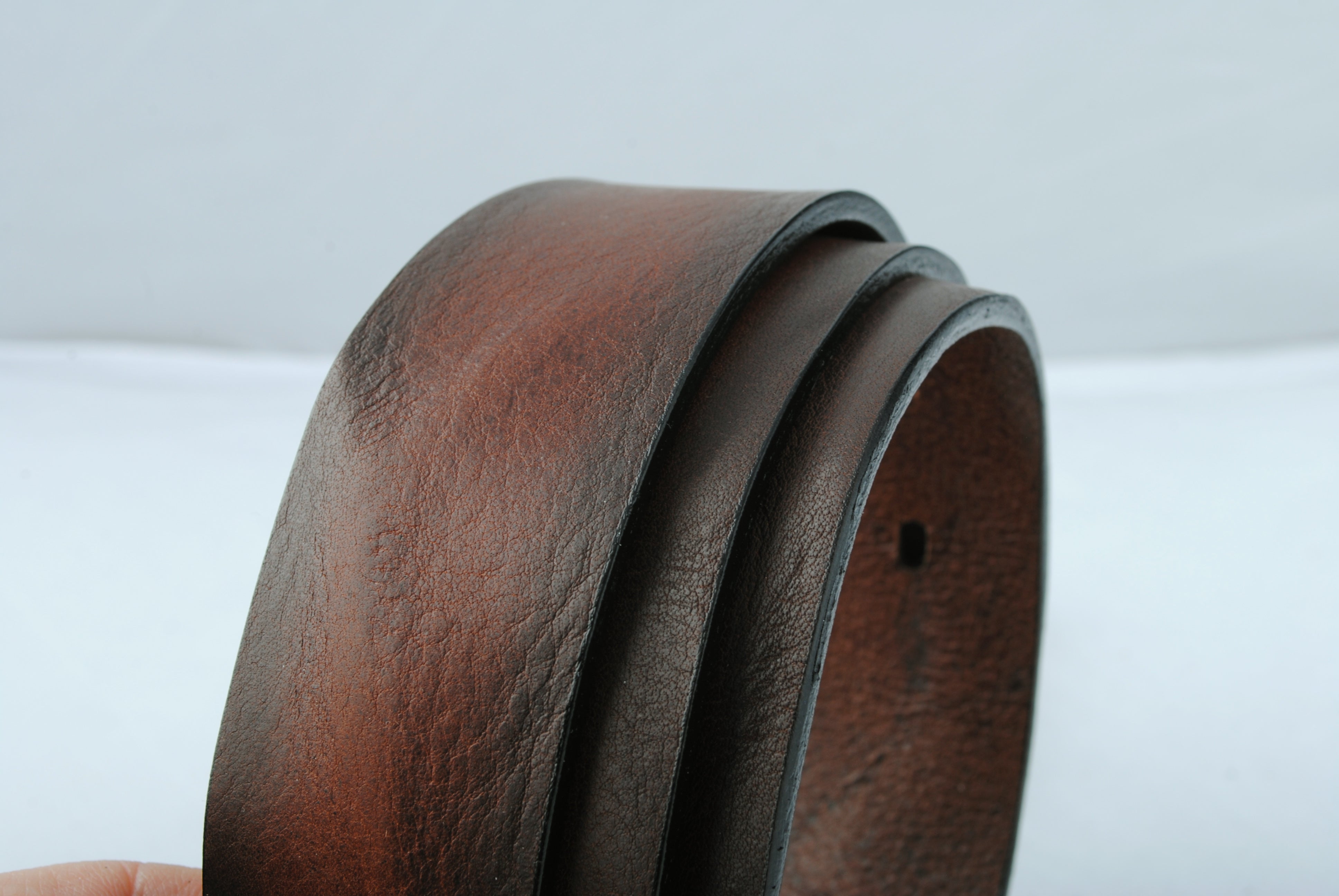 BÆLTER - 6841/35 Belt, Brown - - Hr Ravn