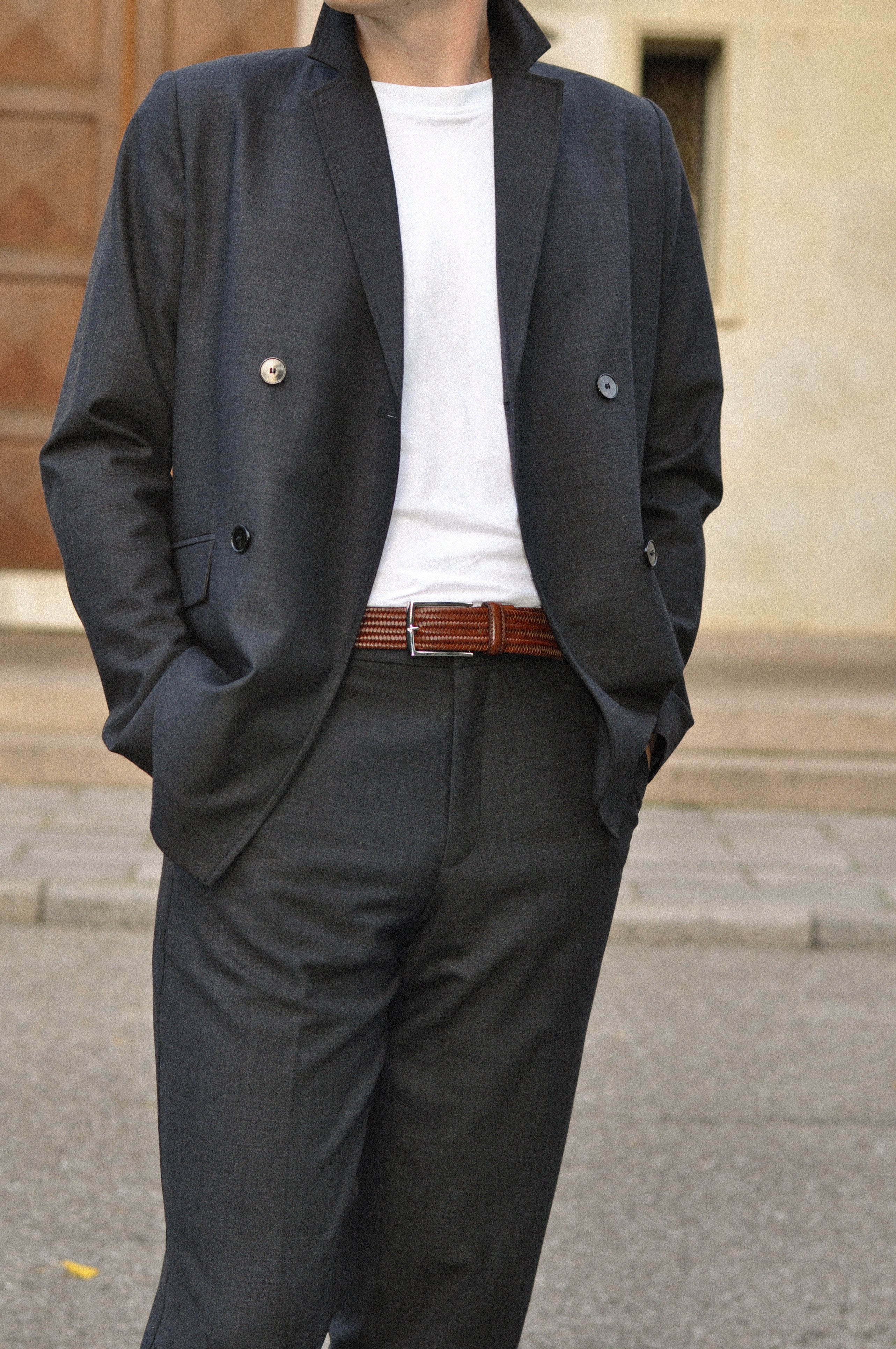 BÆLTER - 6843/35 Belt, Brown - - Hr Ravn