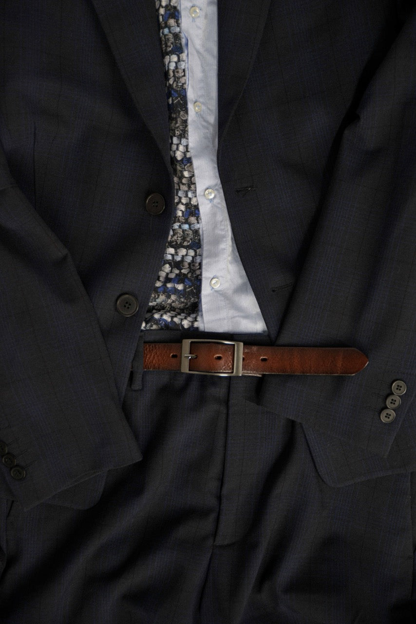 BÆLTER - 6881/30 Belt, Brown - - Hr Ravn