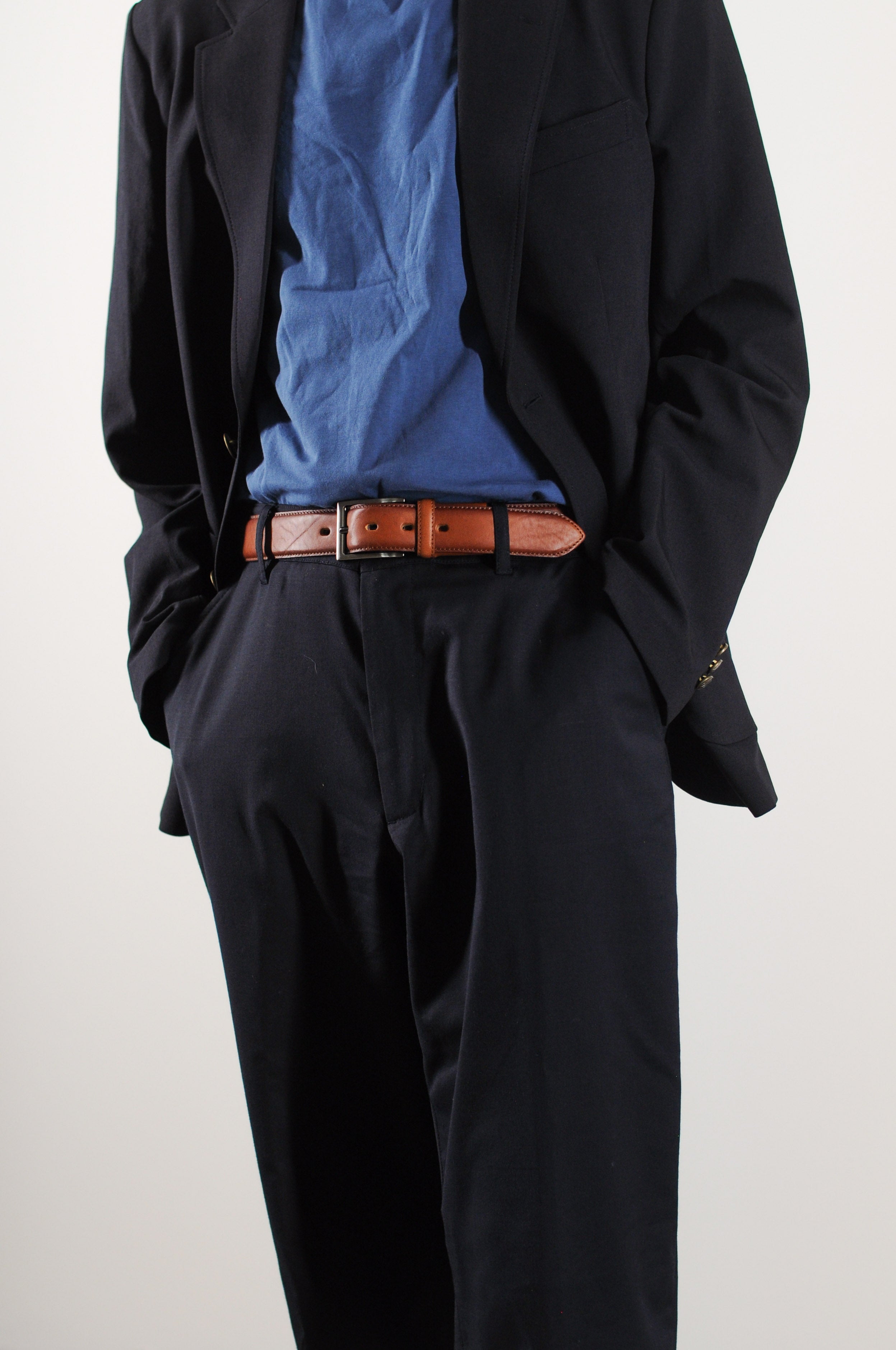 BÆLTER - 6892G/35 Belt, Brown - - Hr Ravn