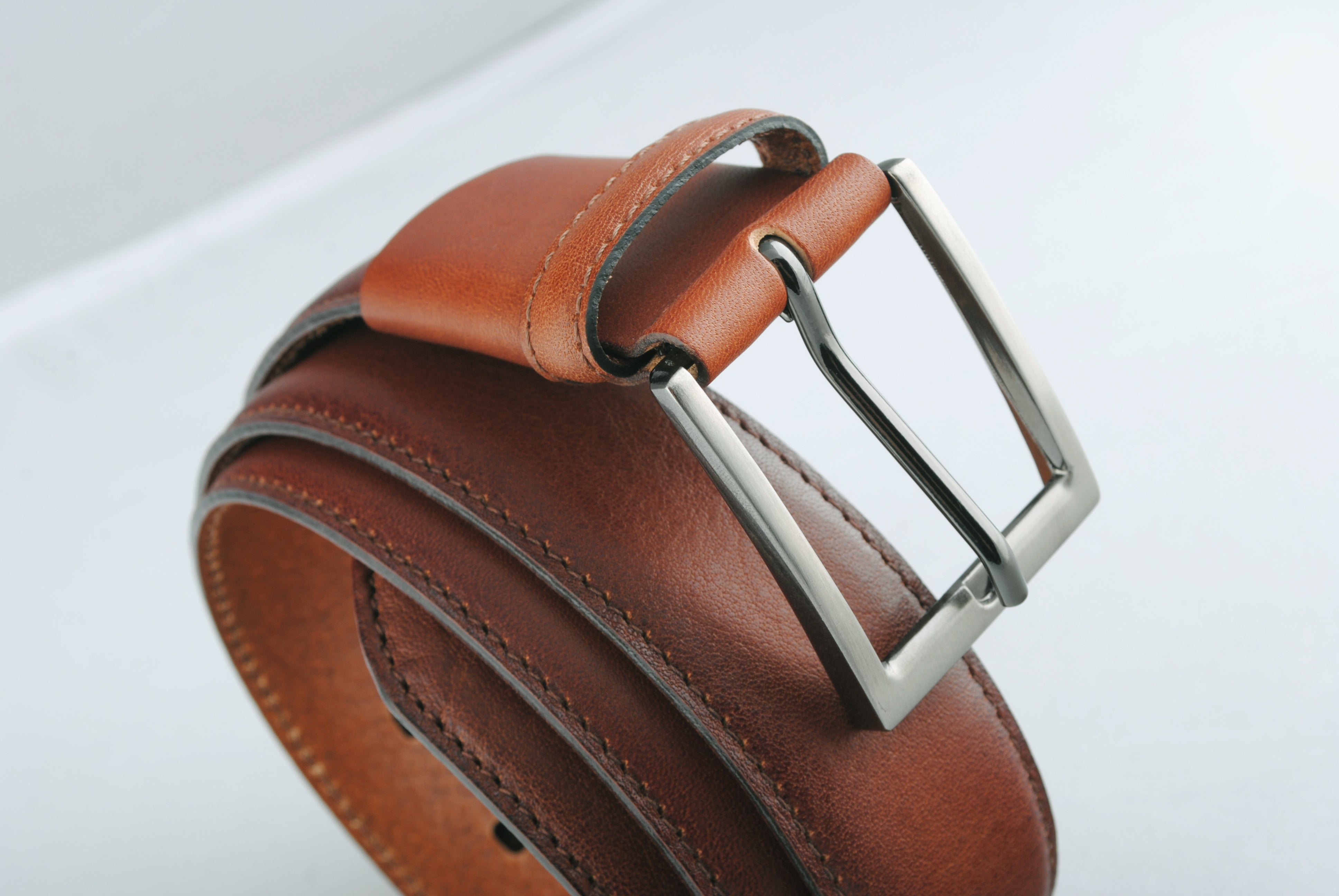 BÆLTER - 6892G/35 Belt, Brown - - Hr Ravn