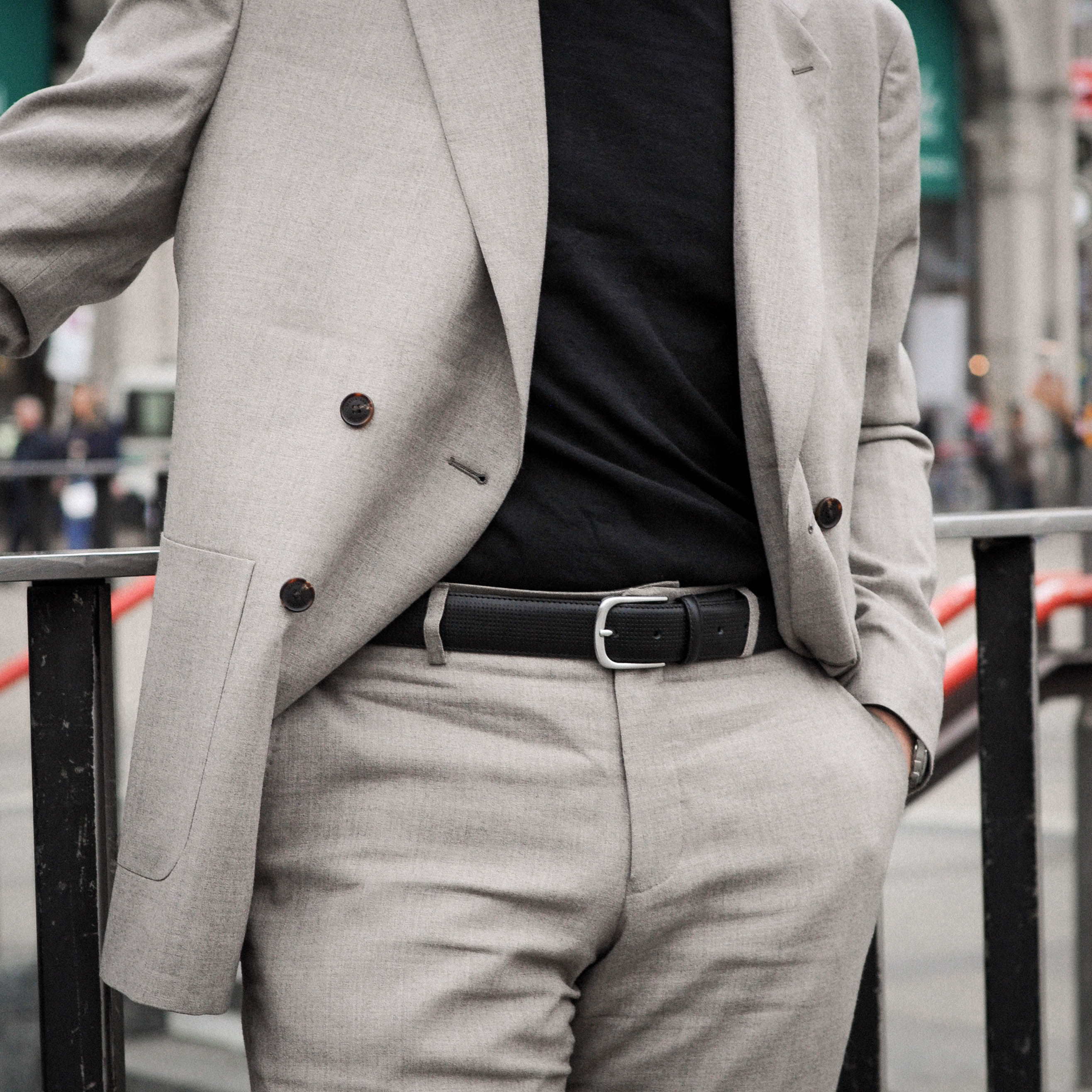 BÆLTER - 6900G/35 Belt, Black - - Hr Ravn