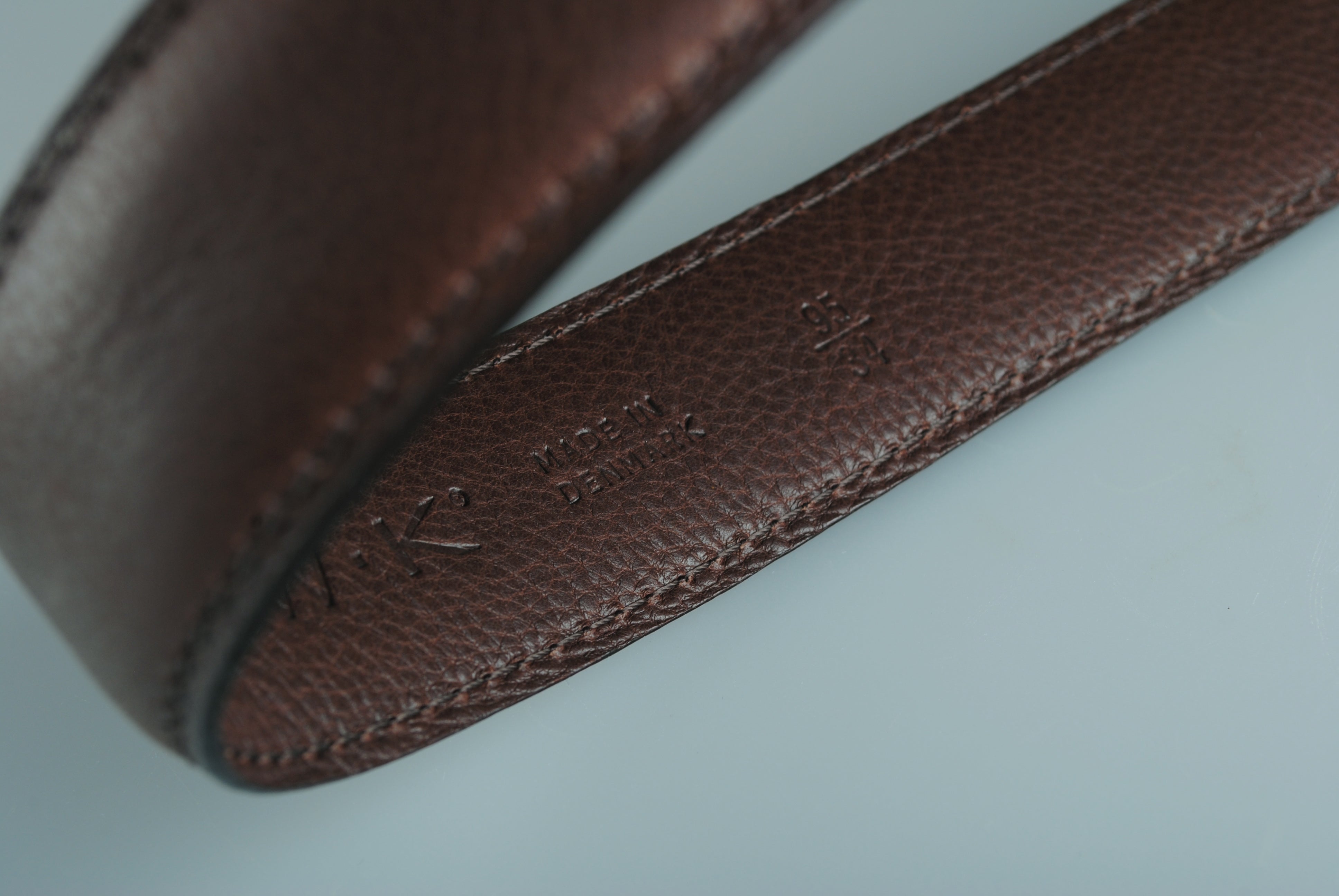 BÆLTER - 6909G/35 Belt, Brown - - Hr Ravn