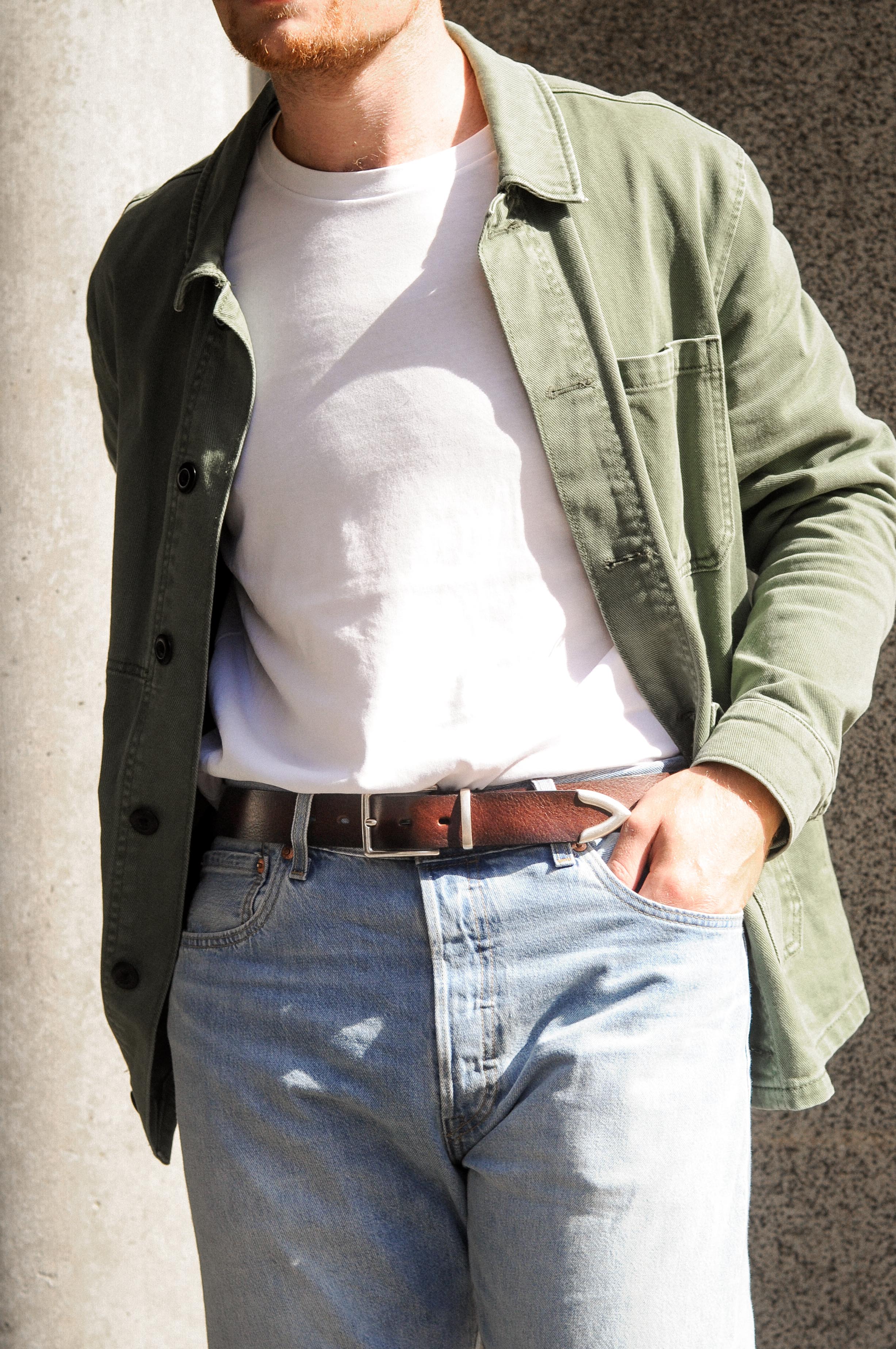 BÆLTER - 6924/35 Belt, brown - - Hr Ravn