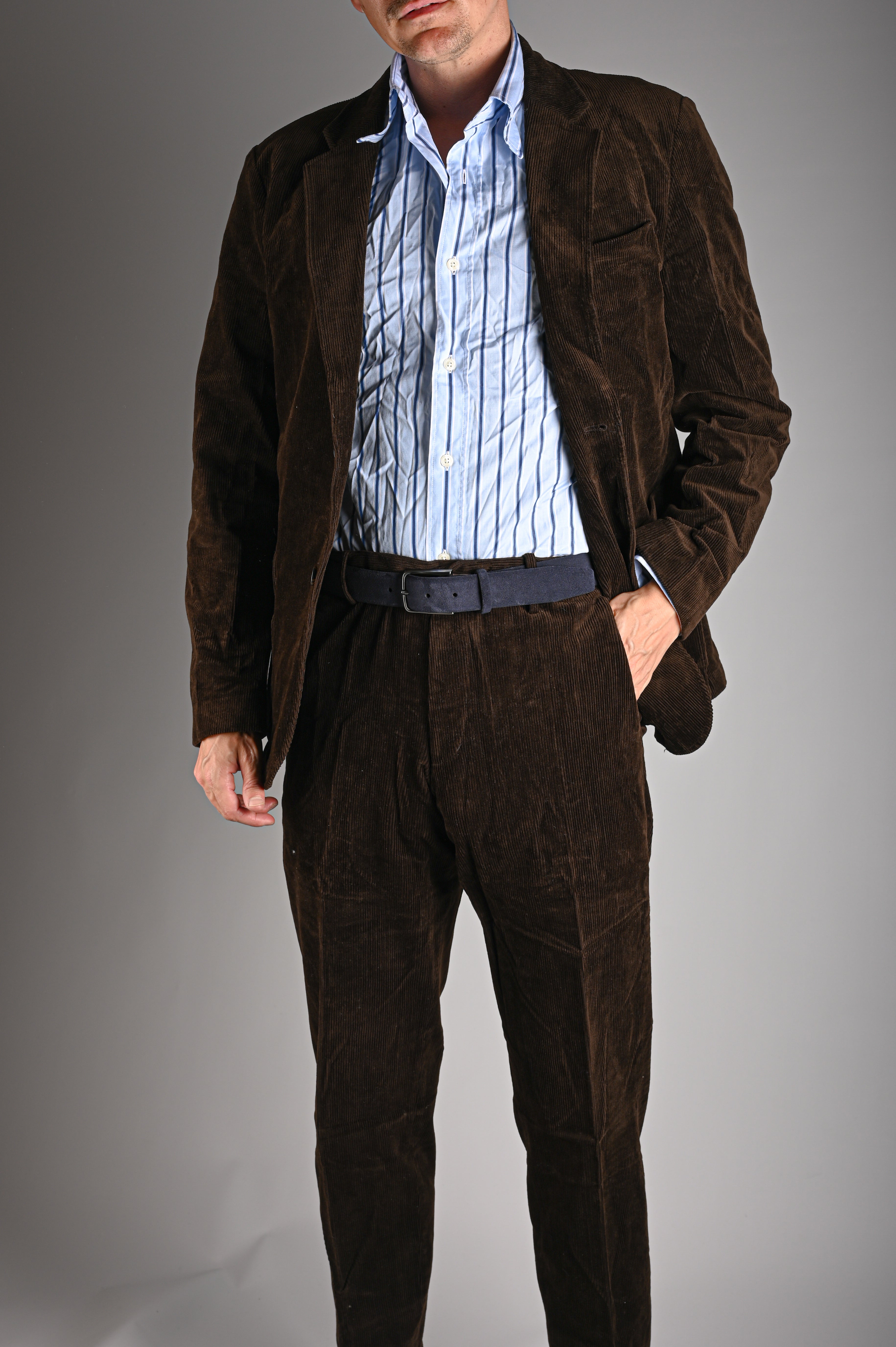 BÆLTER - 6938G/35 Belt, Navy - - Hr Ravn