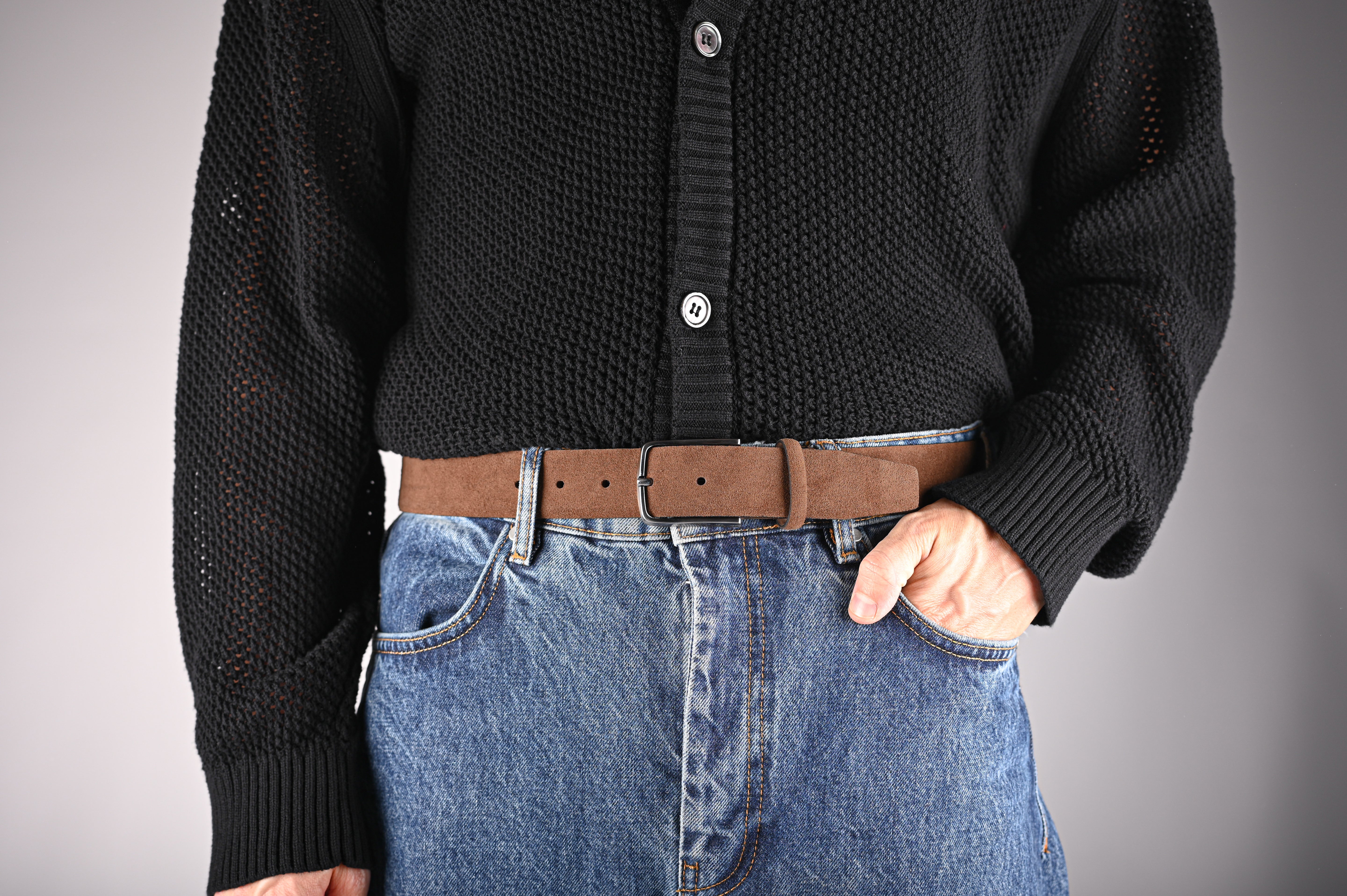 BÆLTER - 6938G/35 Belt, Brown - - Hr Ravn