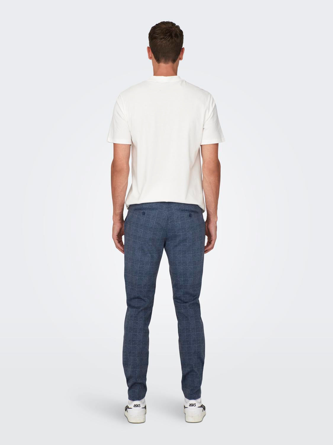Onsmark Slim Check Pants 9887 Noos