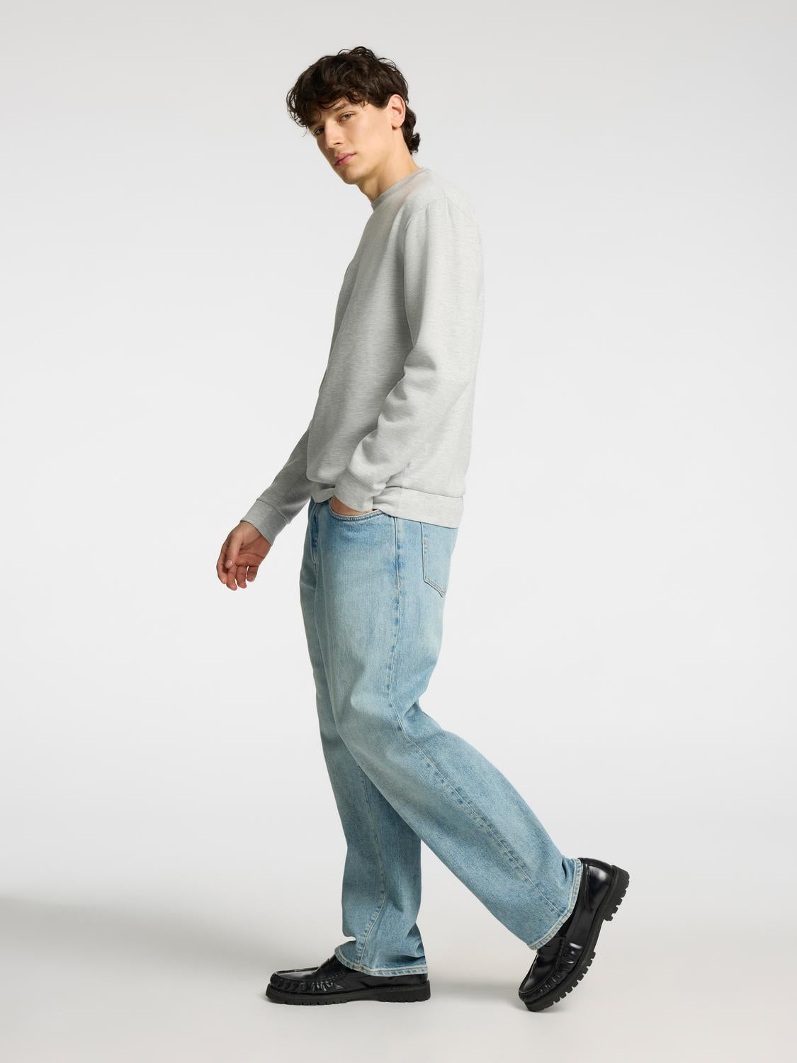 Sweatshirts - Slhemanuel Soft Crew Neck Sweat Noos - - Hr Ravn