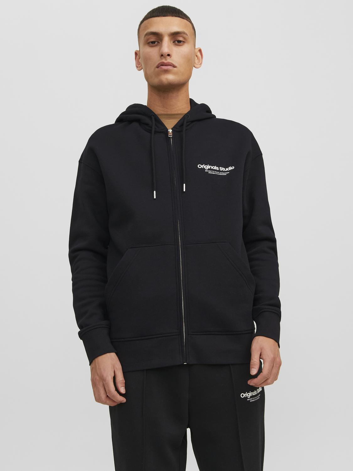 Cardigans - Jorvesterbro Sweat Zip Hood Noos - - Hr Ravn