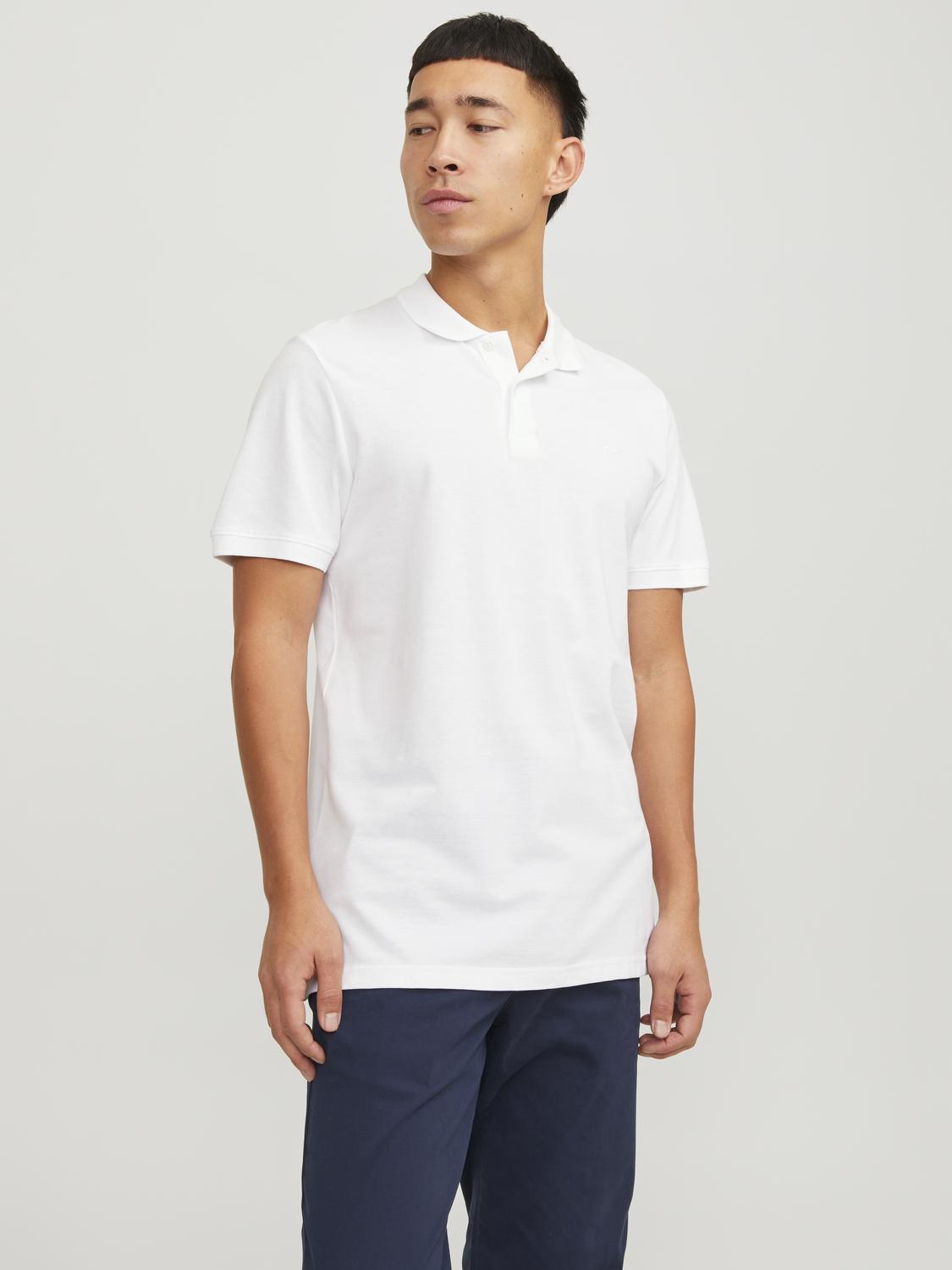 Polo Shirts - Jjebasic Polo Ss Noos - - Hr Ravn