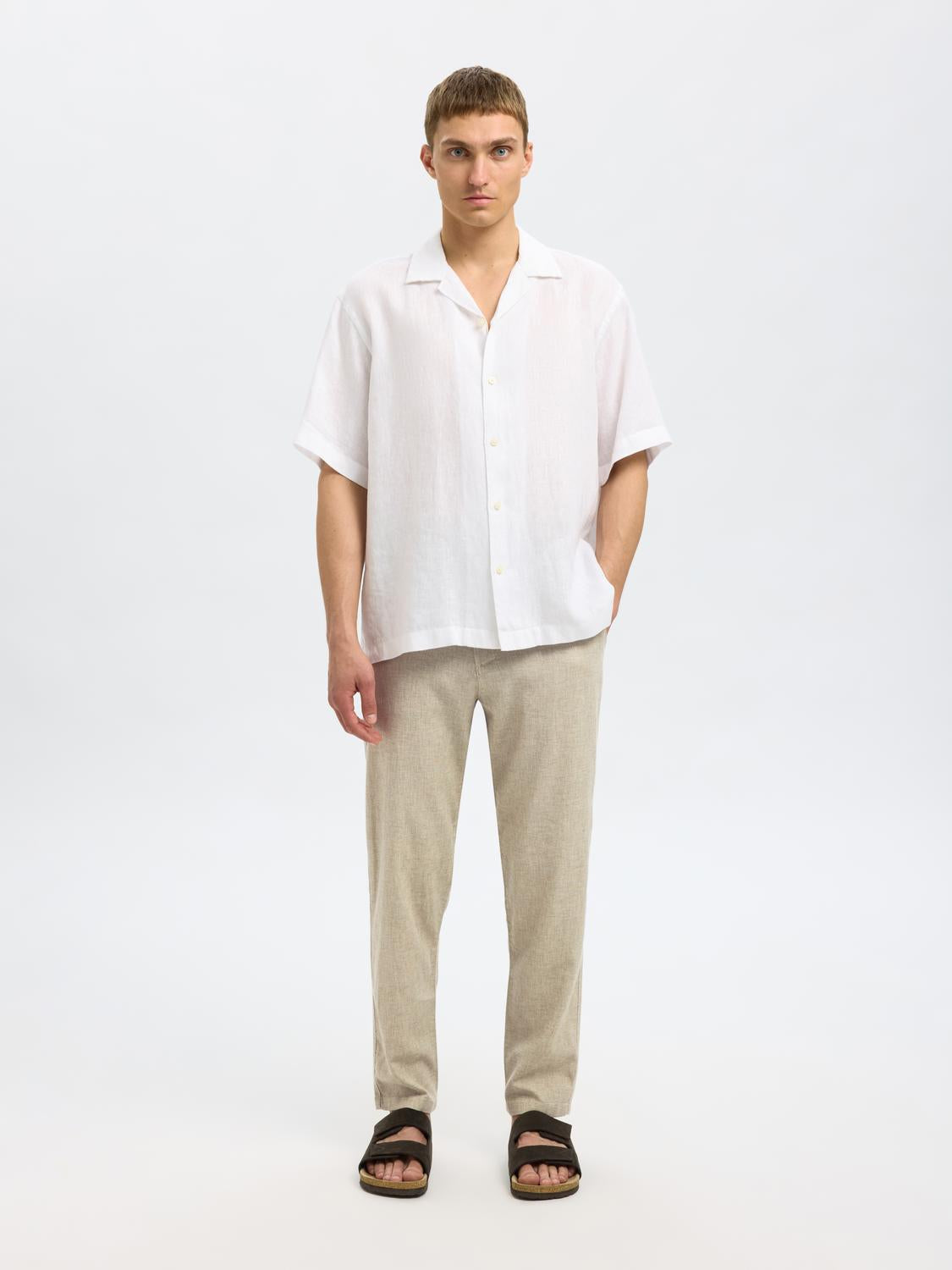 Slh172-Slimtape Brody Linen Bld Pnt Noos