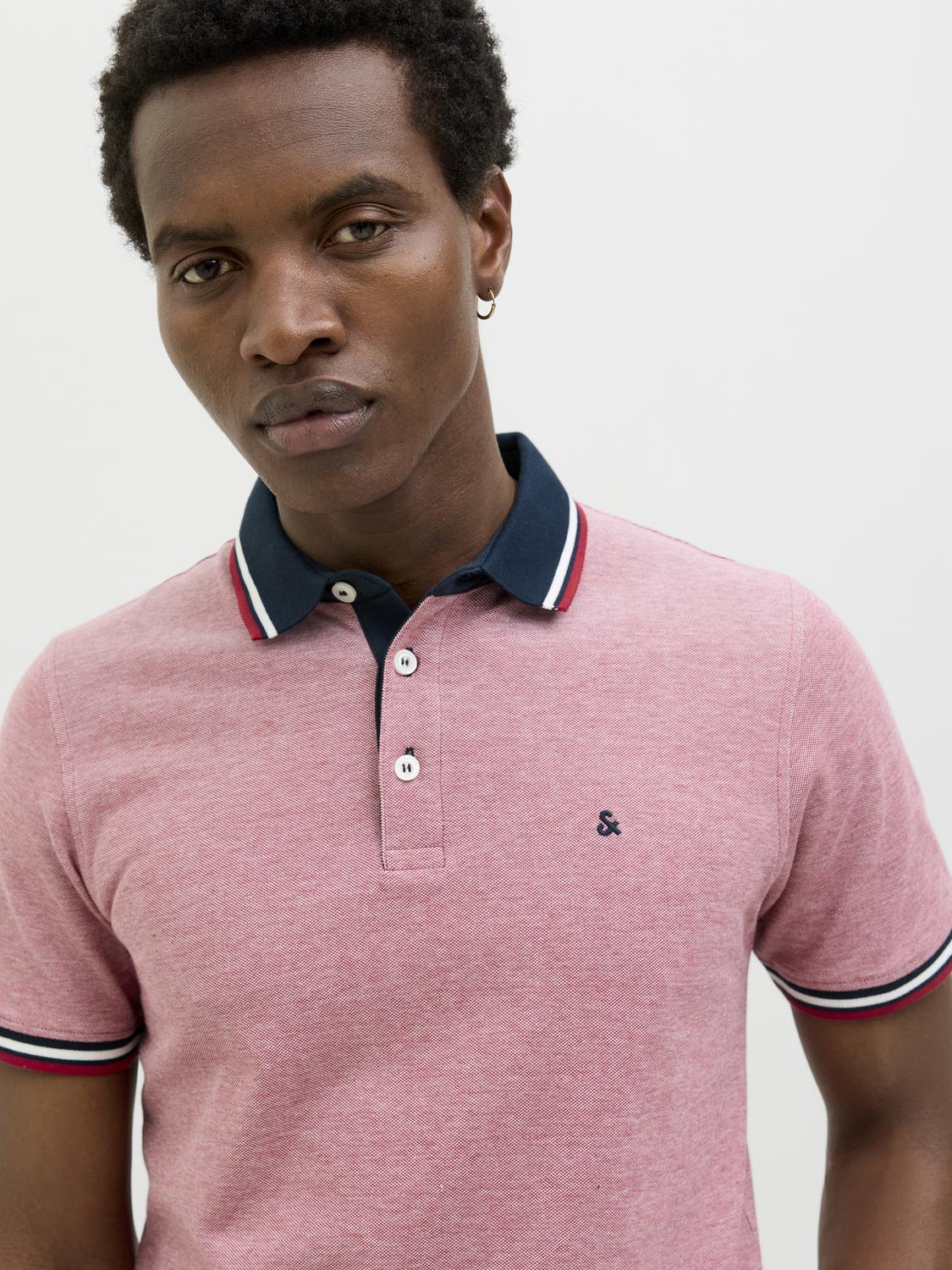 Polo Shirts - Jjepaulos Polo Ss 2Pk Mp Noos - - Hr Ravn