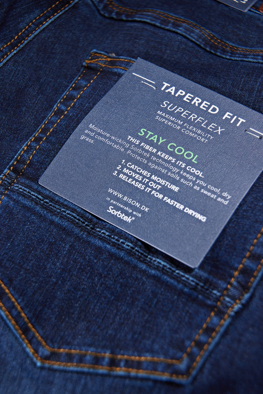 5 pocket jeans dark denim