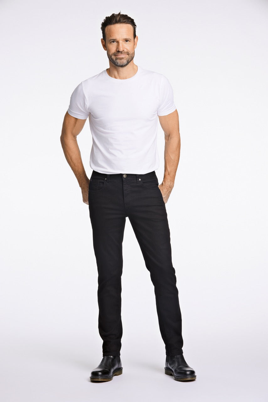 5 pocket jeans black wash