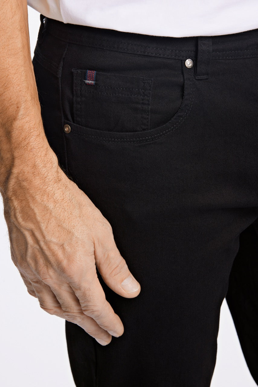 5 pocket jeans black wash