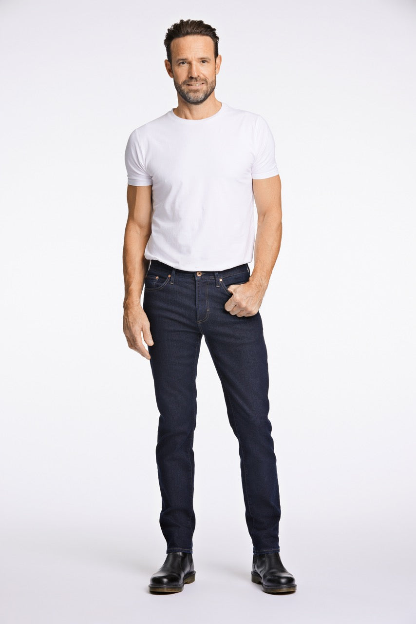 5 pocket jeans raw navy