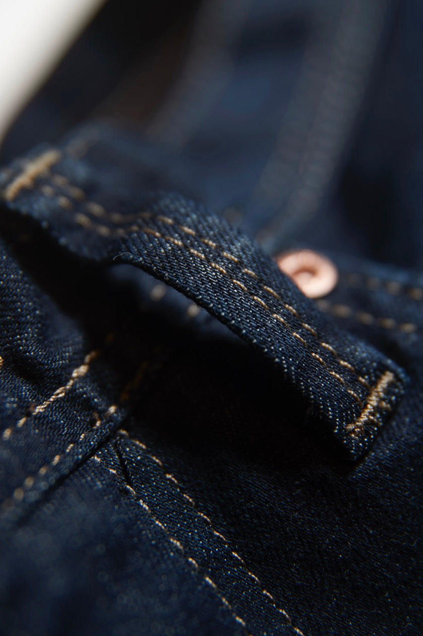 5 pocket jeans raw navy