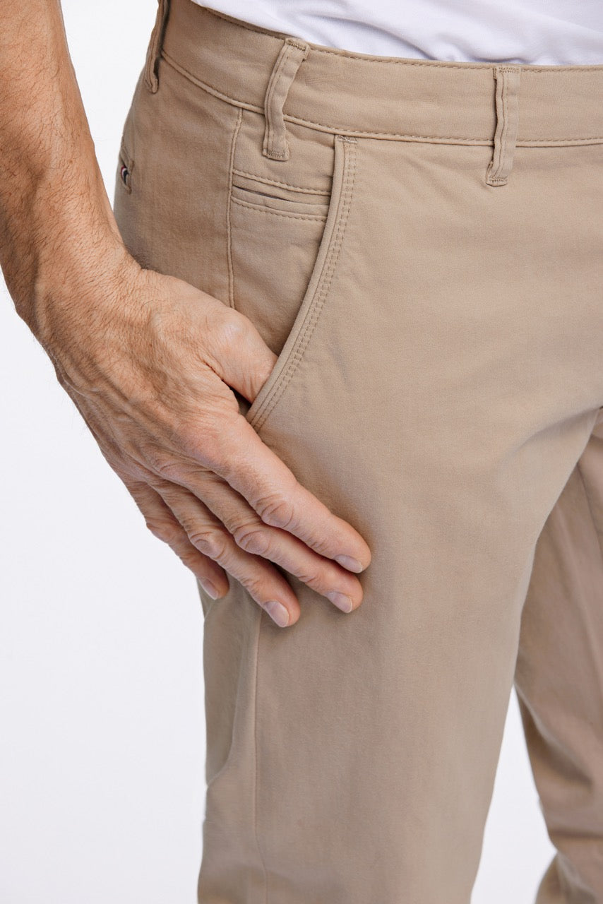Cashmere touch chino