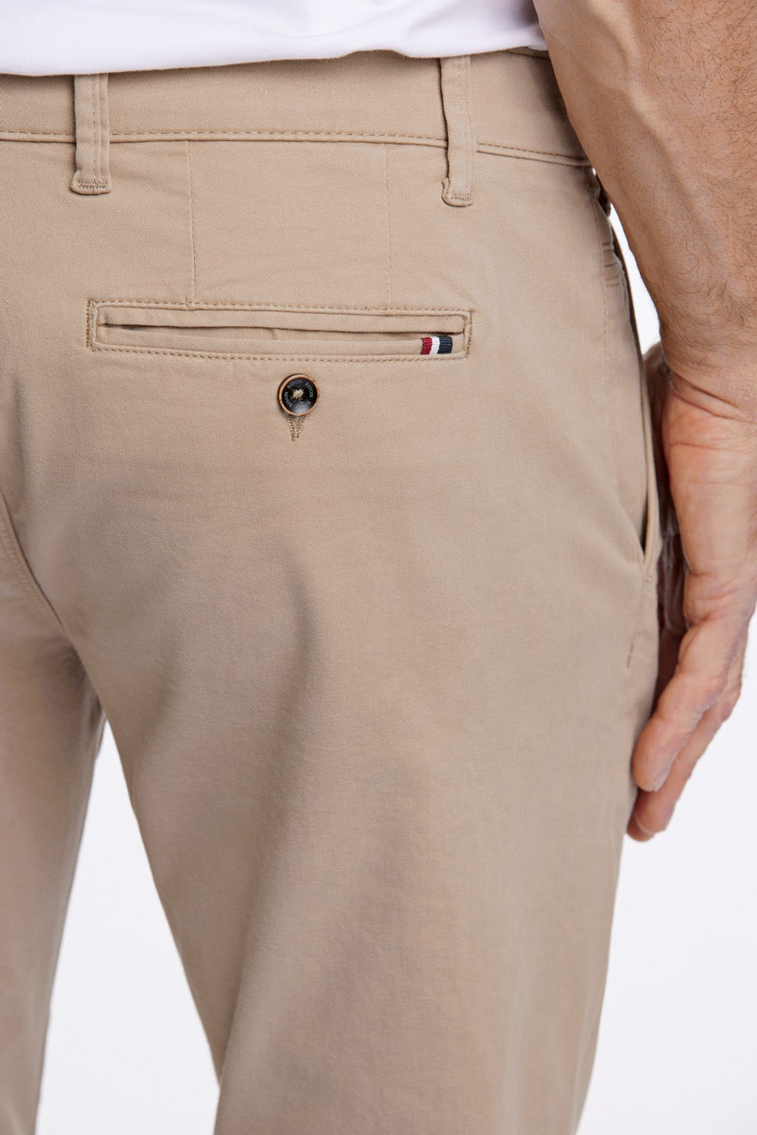 Cashmere touch chino