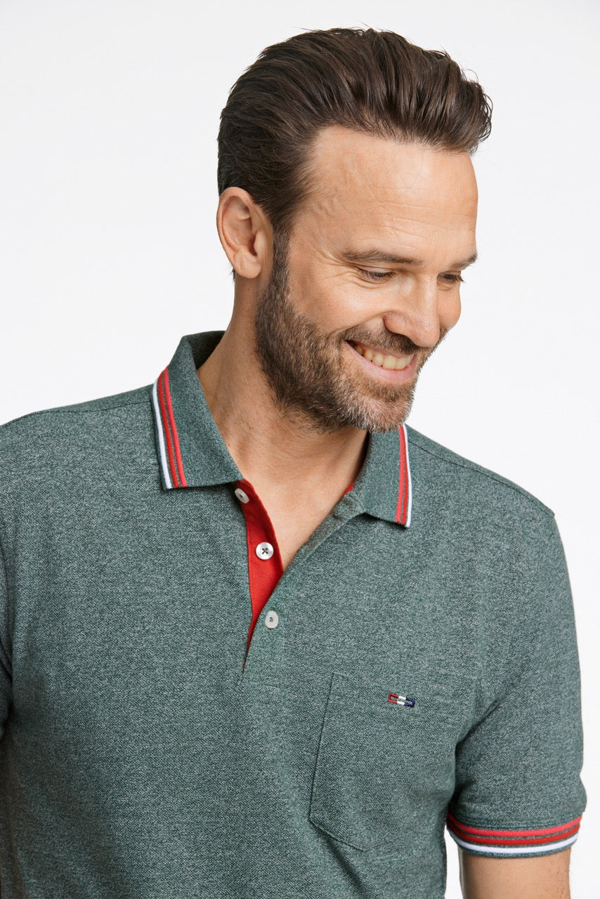 Signature polo piqué S/S