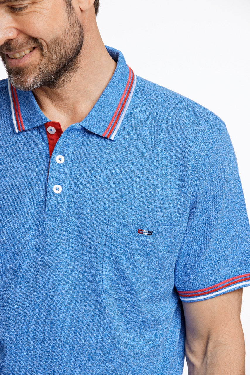 Signature polo piqué S/S