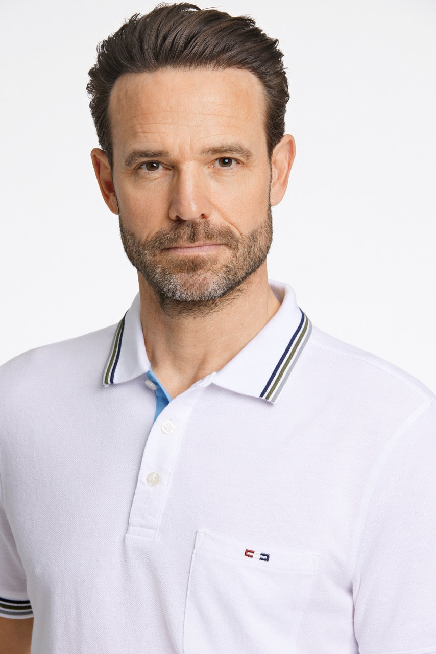 Signature polo piqué S/S