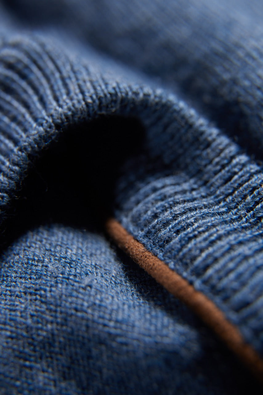 Structured o-neck knit