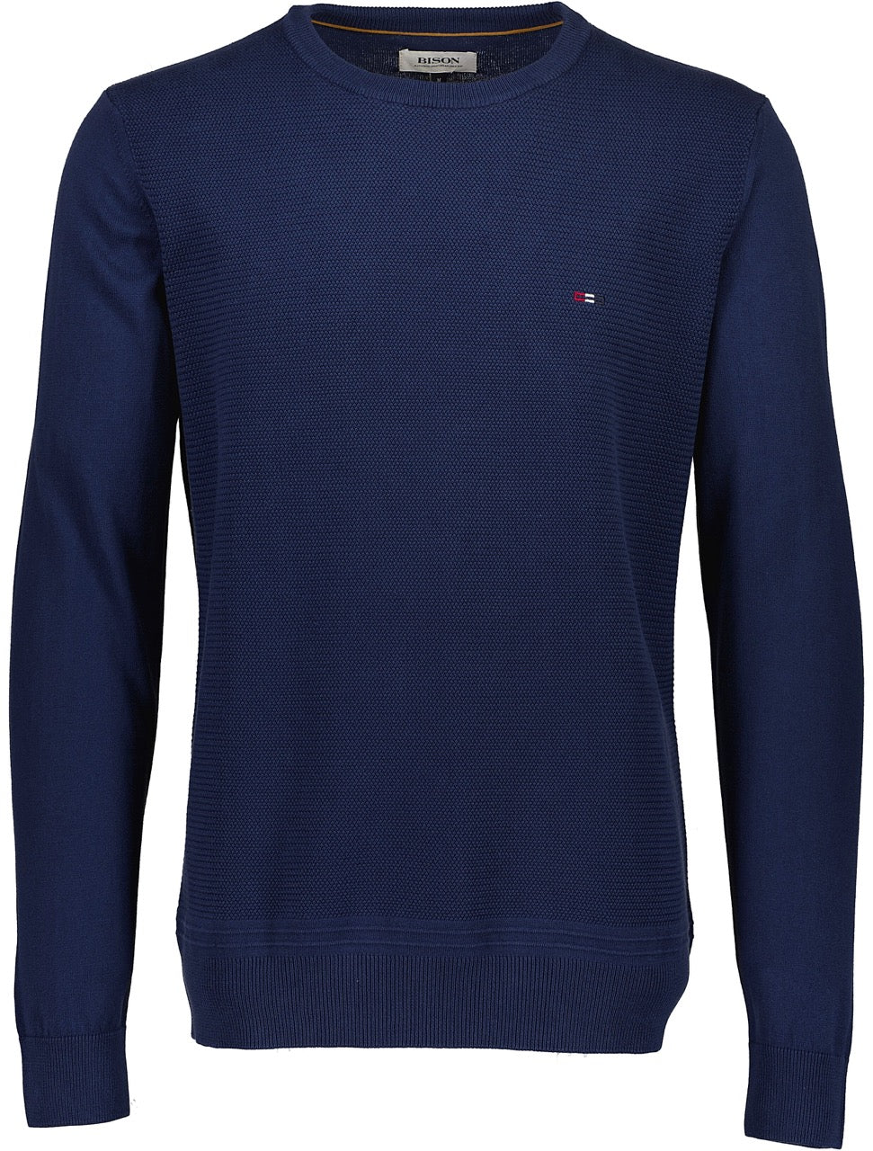 Structured o-neck knit