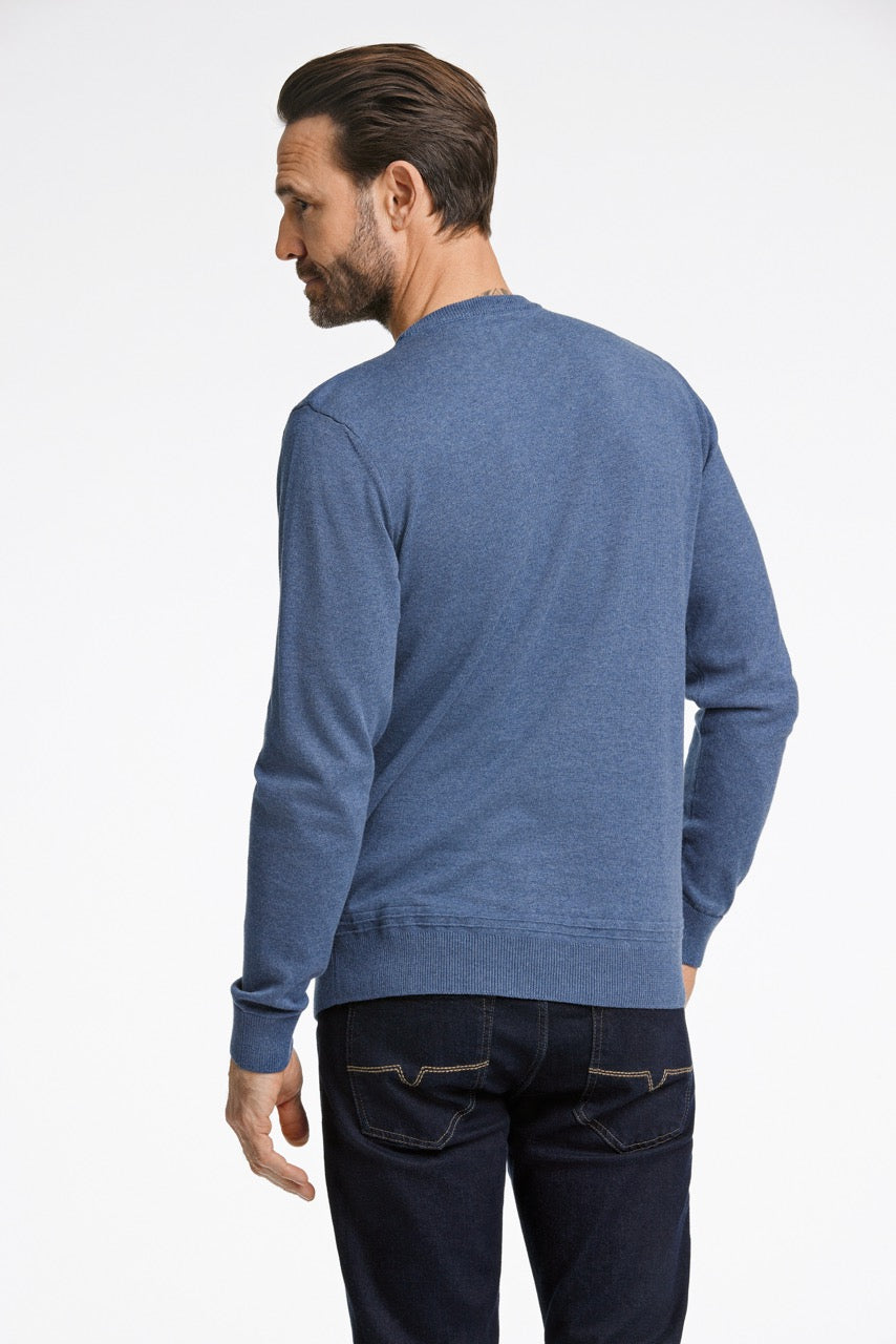 Structured o-neck knit