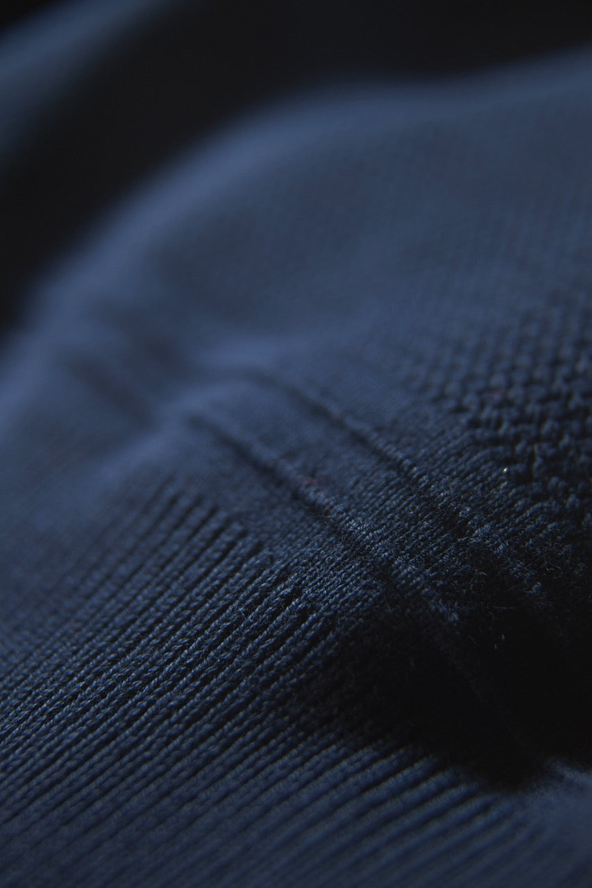 Structured o-neck knit