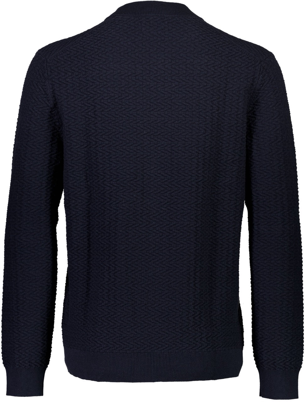 Structured cardigan knit