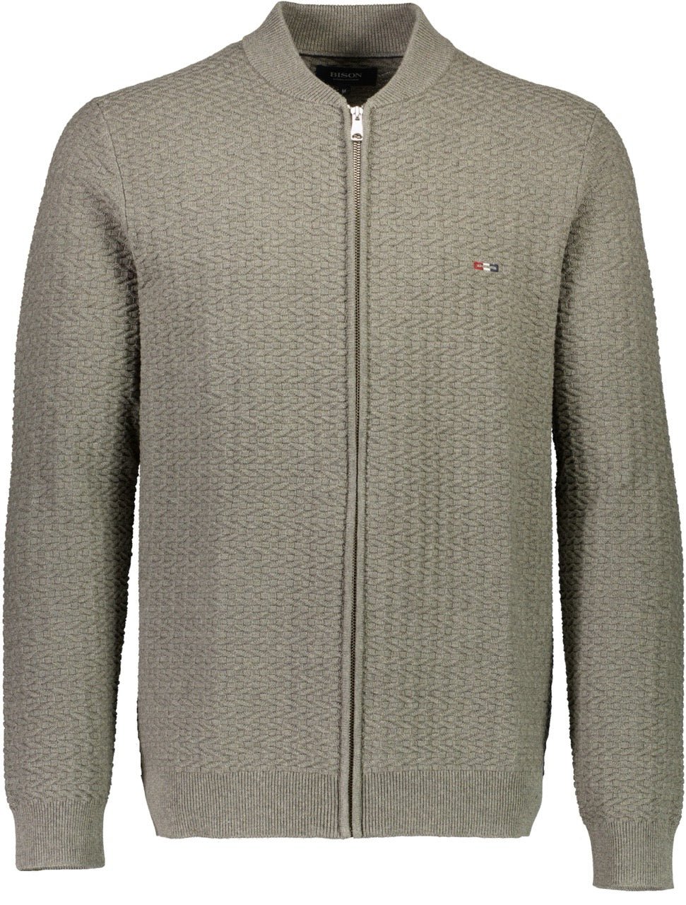 Structured cardigan knit