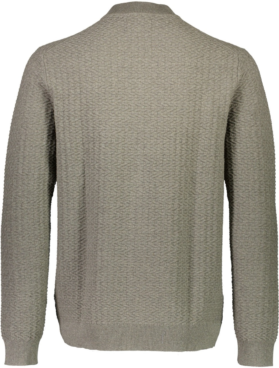 Structured cardigan knit