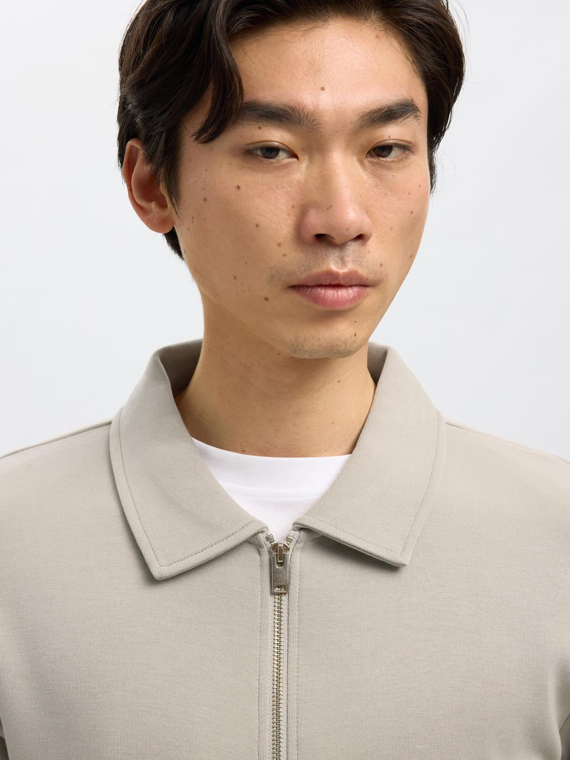 Slhemanuel Soft Full Zip Sweat Noos