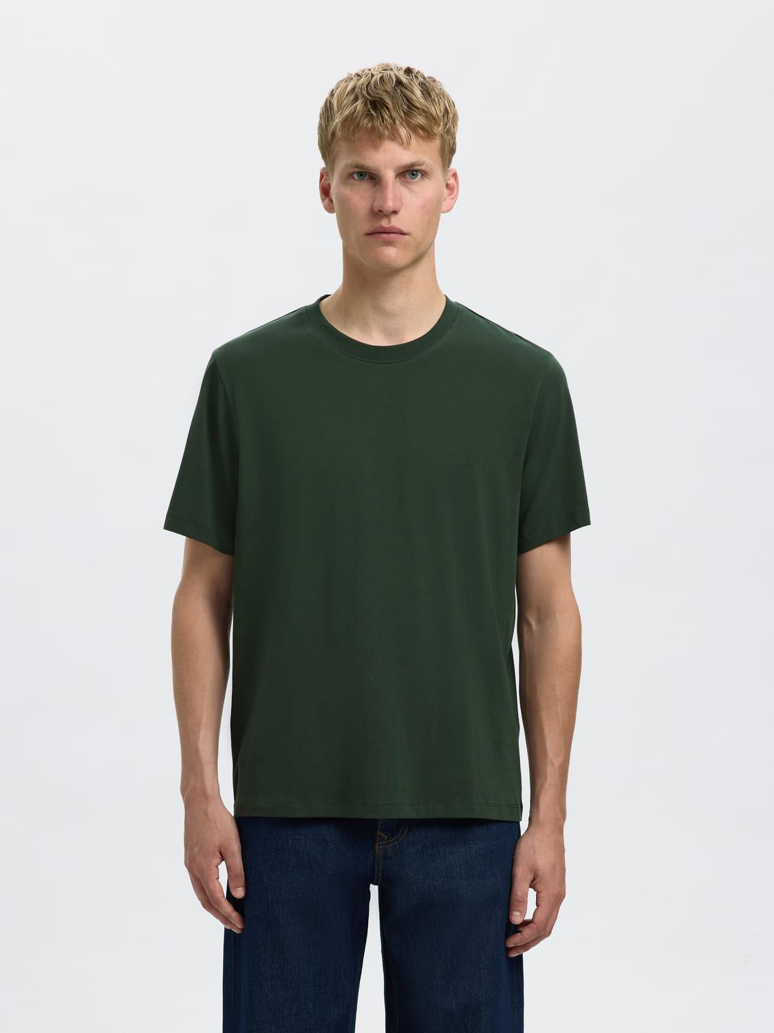 Slhaspen Ss O-Neck Tee Noos