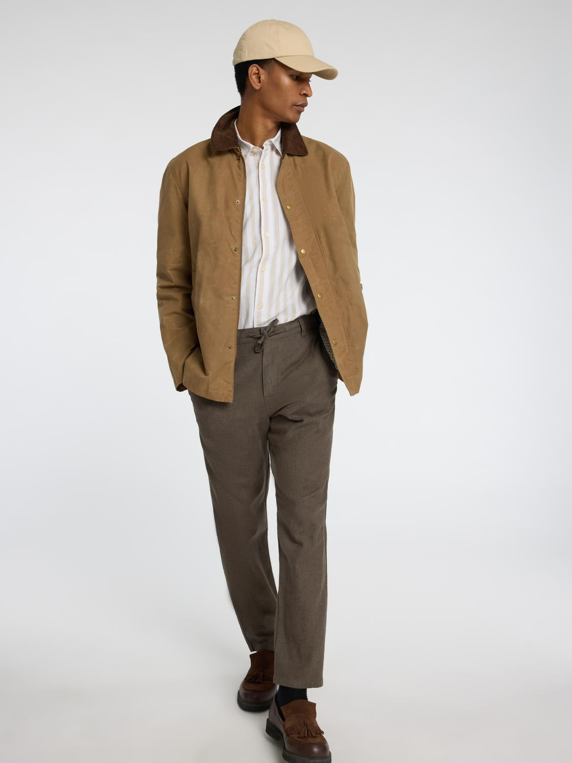 Slh172-Slimtape Brody Linen Bld Pnt Noos