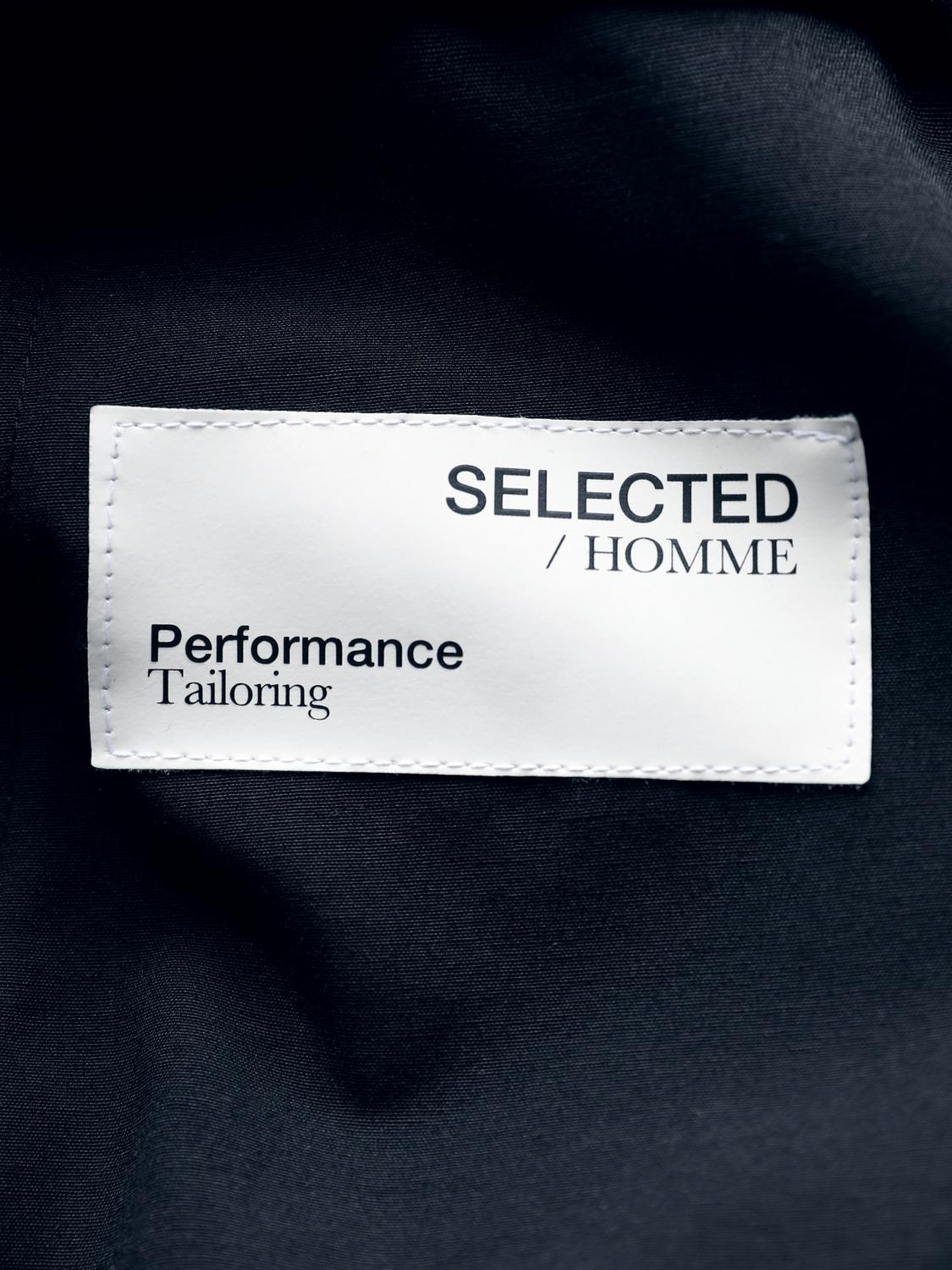 BUKSER - Slhslim-Theo Wool Blend Trs Flex Noos - - Hr Ravn