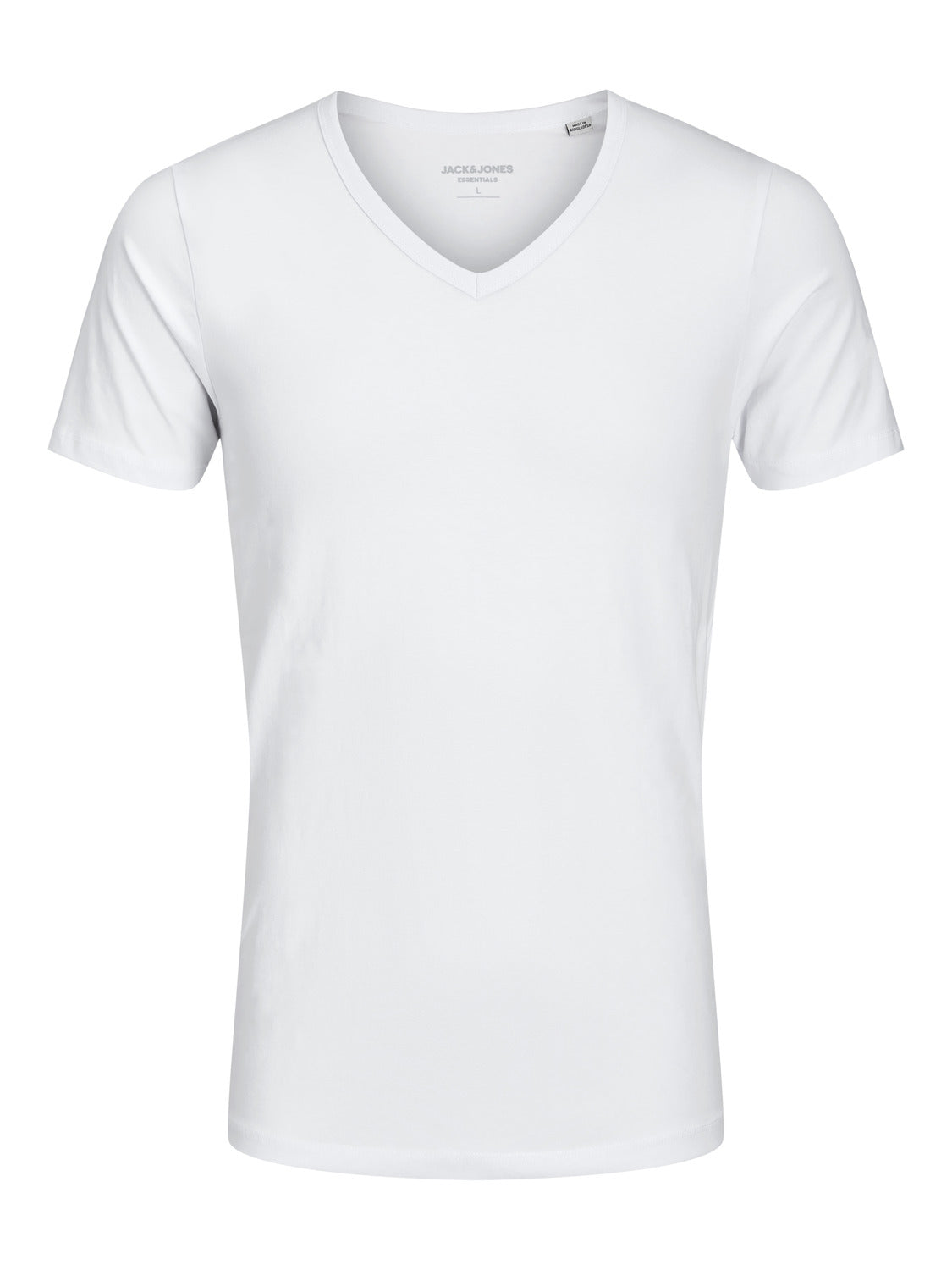 T-shirts - Jjebasic V-Neck Tee S/S Noos - - Hr Ravn