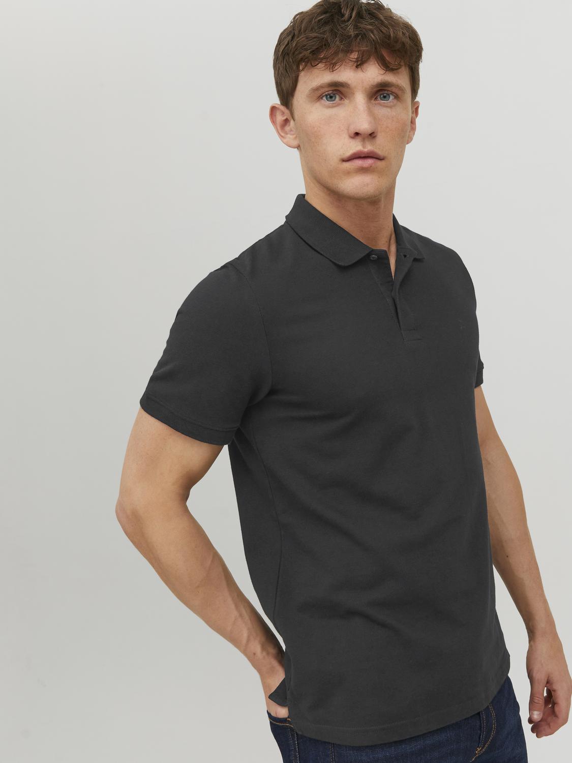 Polo Shirts - Jjebasic Polo Ss Noos - - Hr Ravn