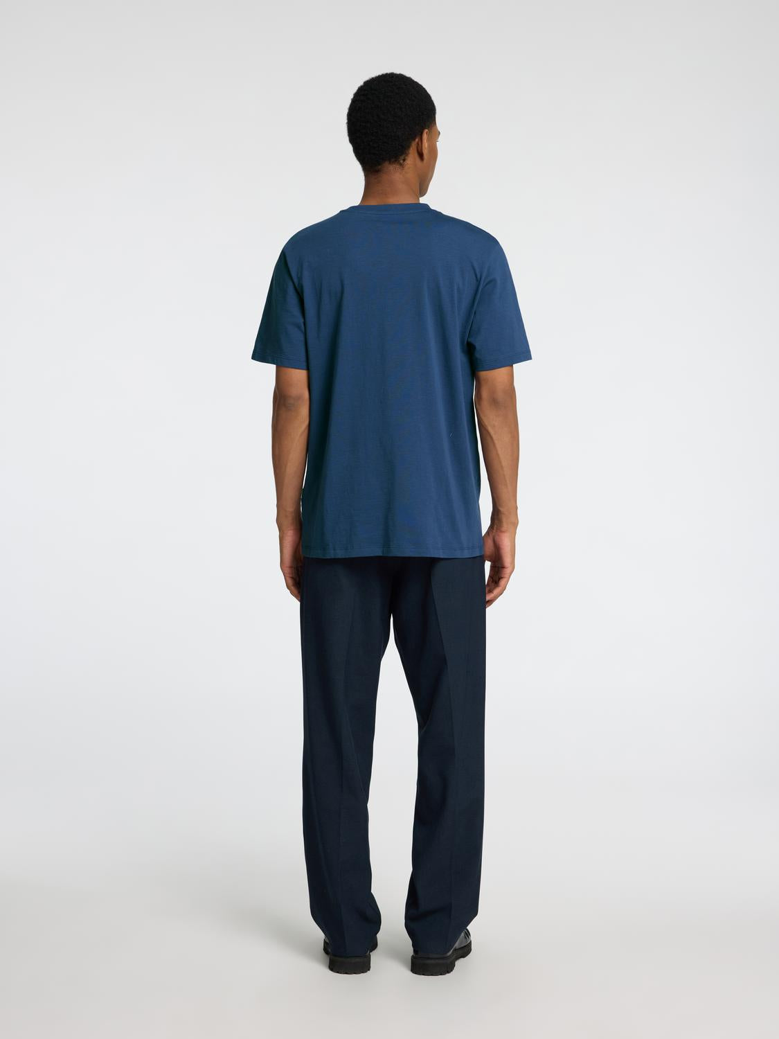 T-SHIRTS - Slhaspen Slub Ss O-Neck Tee Noos - - Hr Ravn