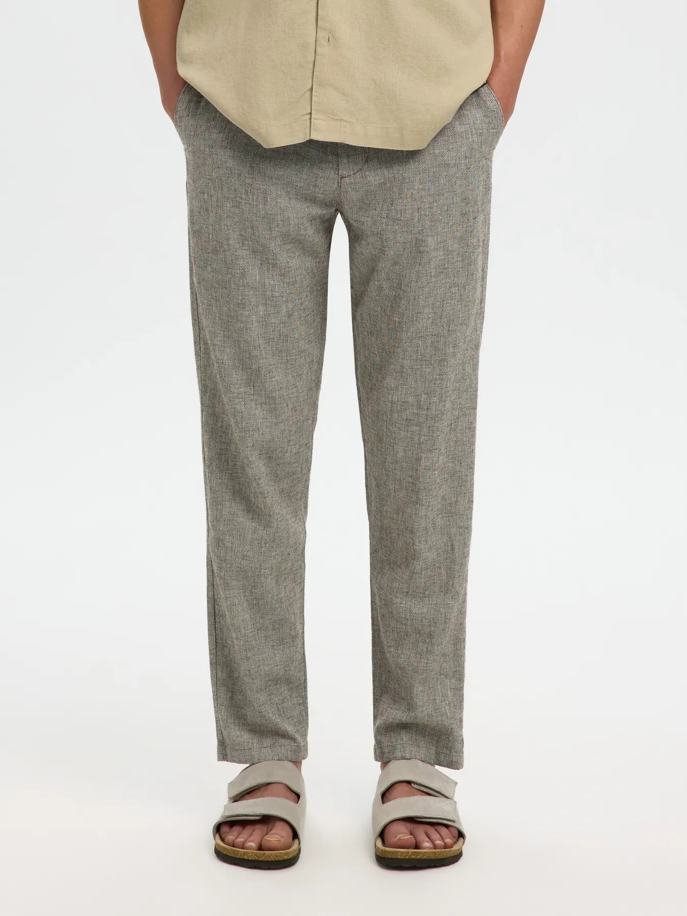 Slh172-Slimtape Brody Linen Bld Pnt Noos
