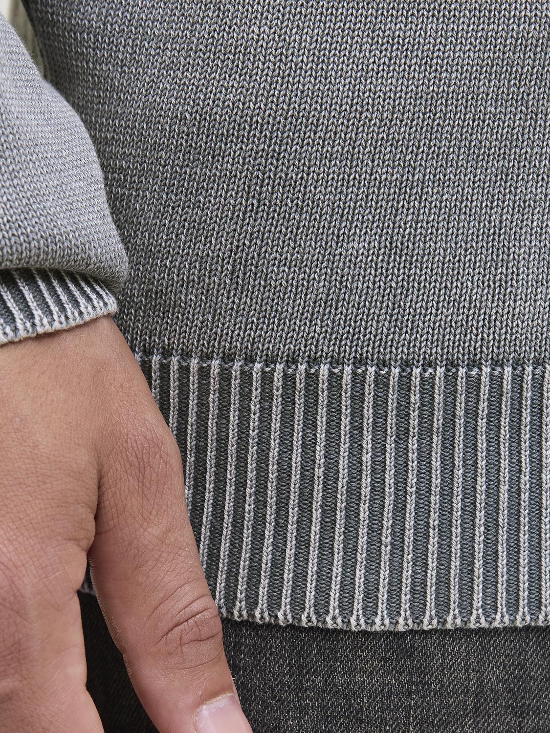 STRIK - Jjecharge Faded Knit Crew Neck Sn - - Hr Ravn