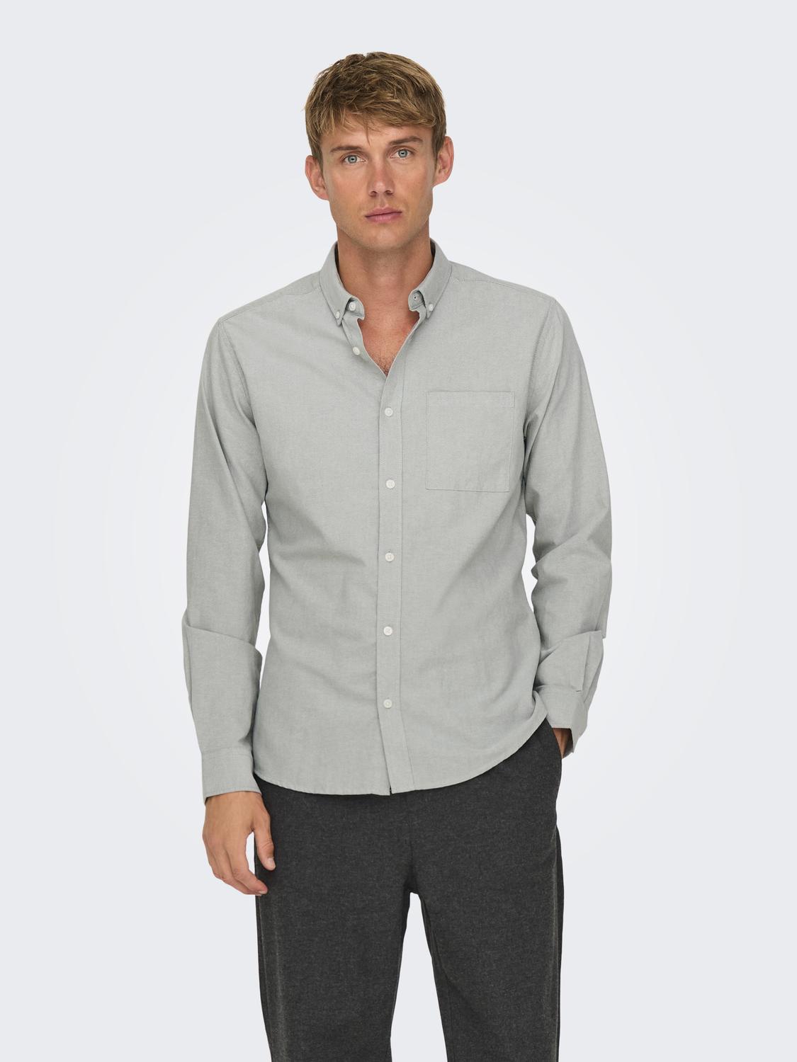 Onsalvaro Slim Ls Oxford Shirt Noos Frml