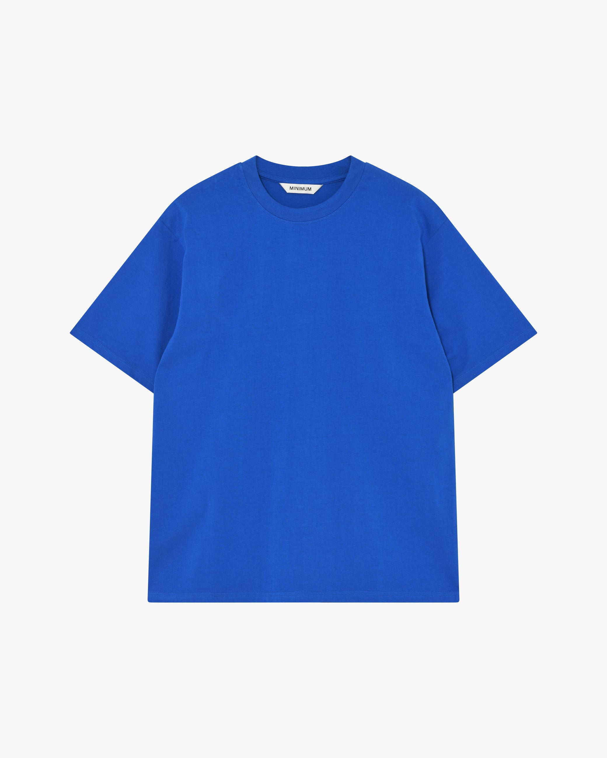 minimum male Aarhus kortærmet t-shirt G029 GOTS Short Sleeved T-shirt 4148 Victoria Blue
