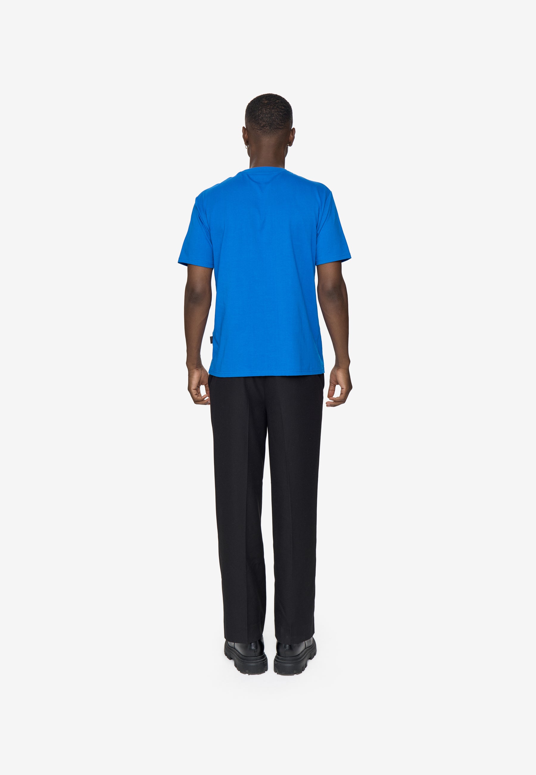 minimum male Aarhus kortærmet t-shirt G029 GOTS Short Sleeved T-shirt 4148 Victoria Blue