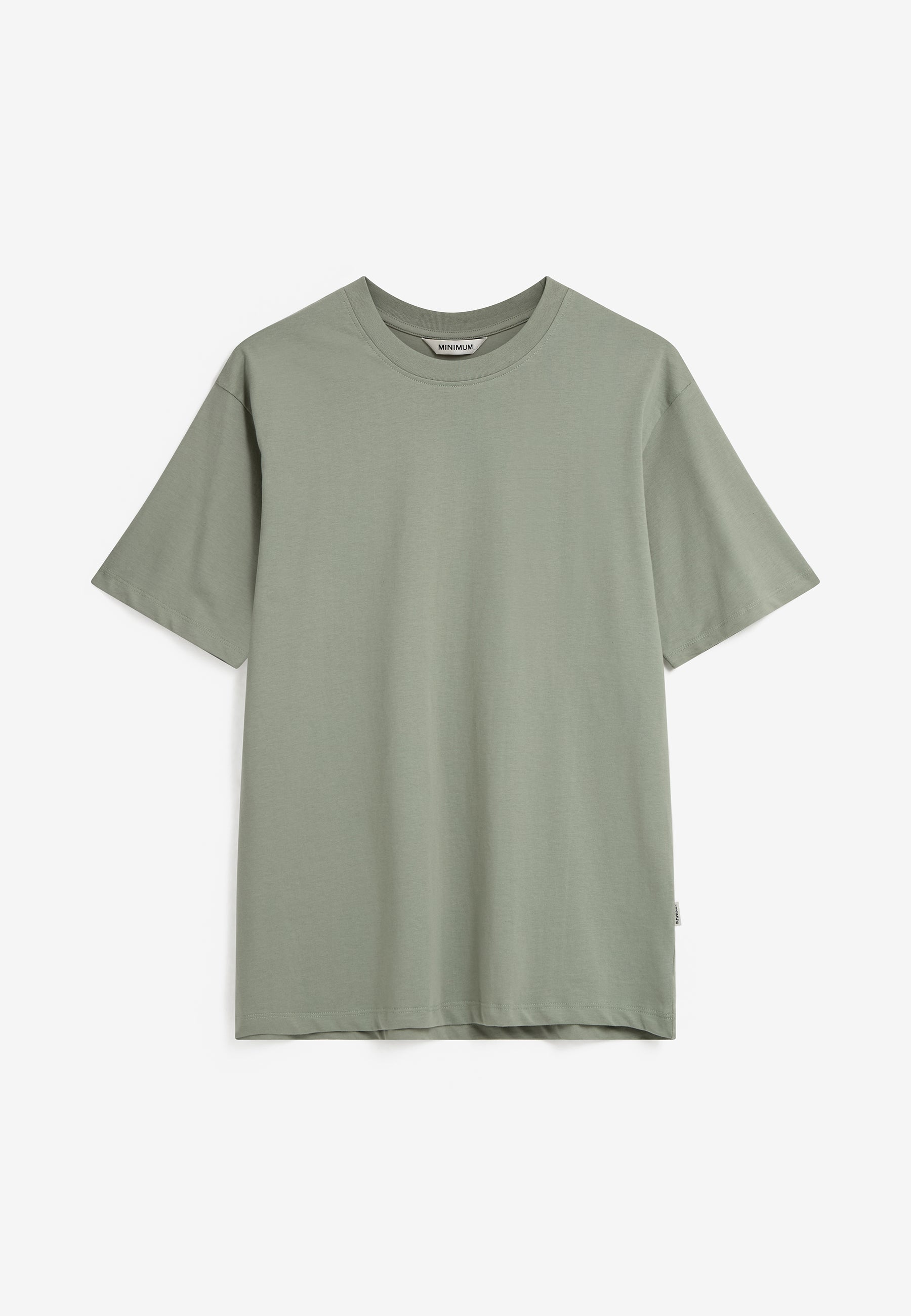 minimum male Aarhus kortærmet t-shirt G029 GOTS Short Sleeved T-shirt 5107 Chinois green